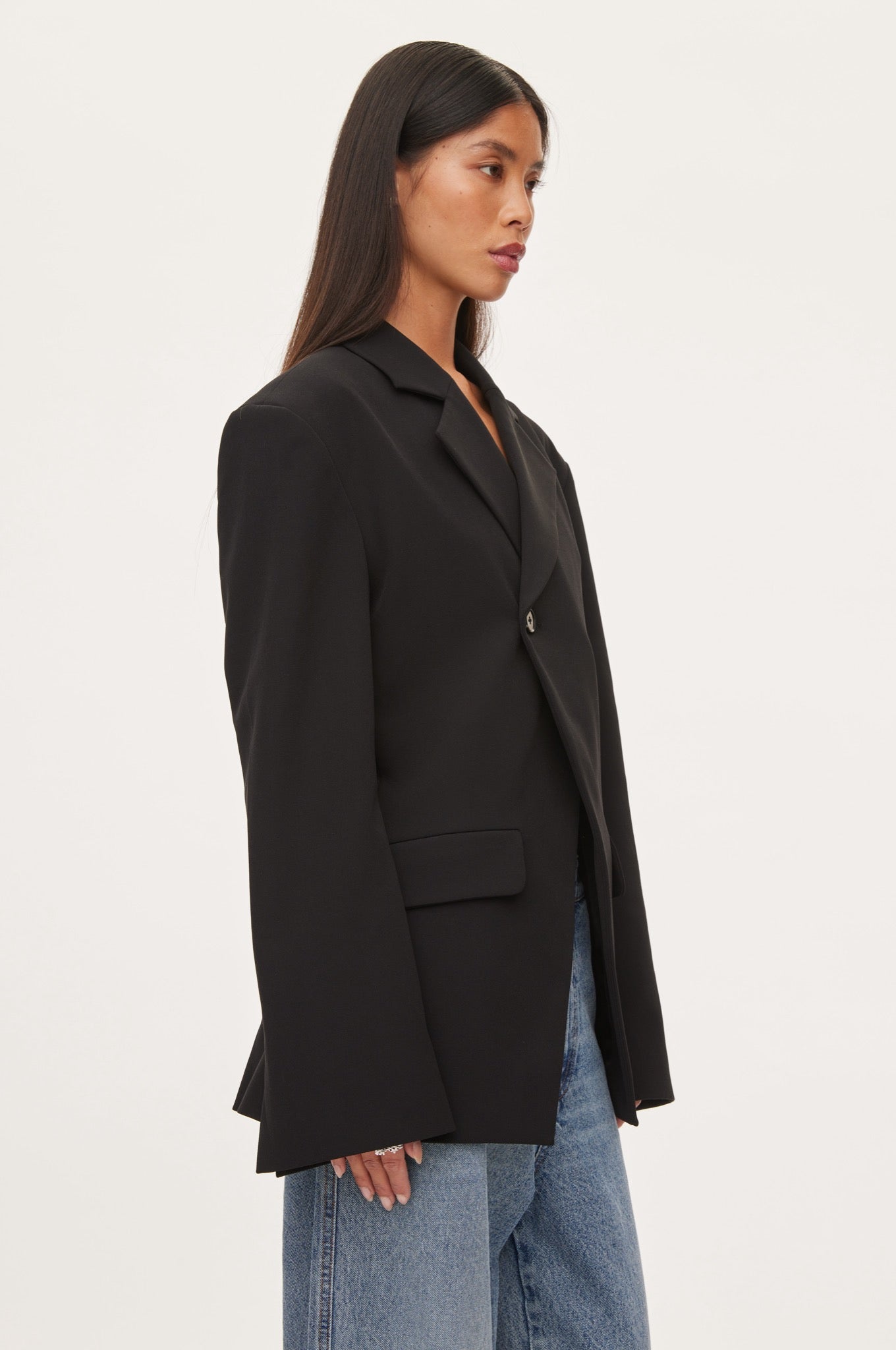 Oval Square OSLuxury Blazer BLAZERS 8001 Black