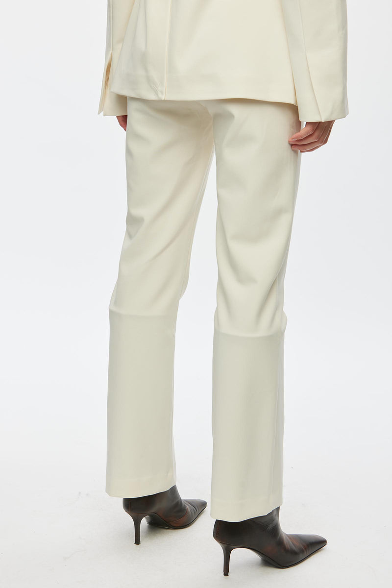 Oval Square OSLuxury Pants TROUSERS 1003 Gardenia