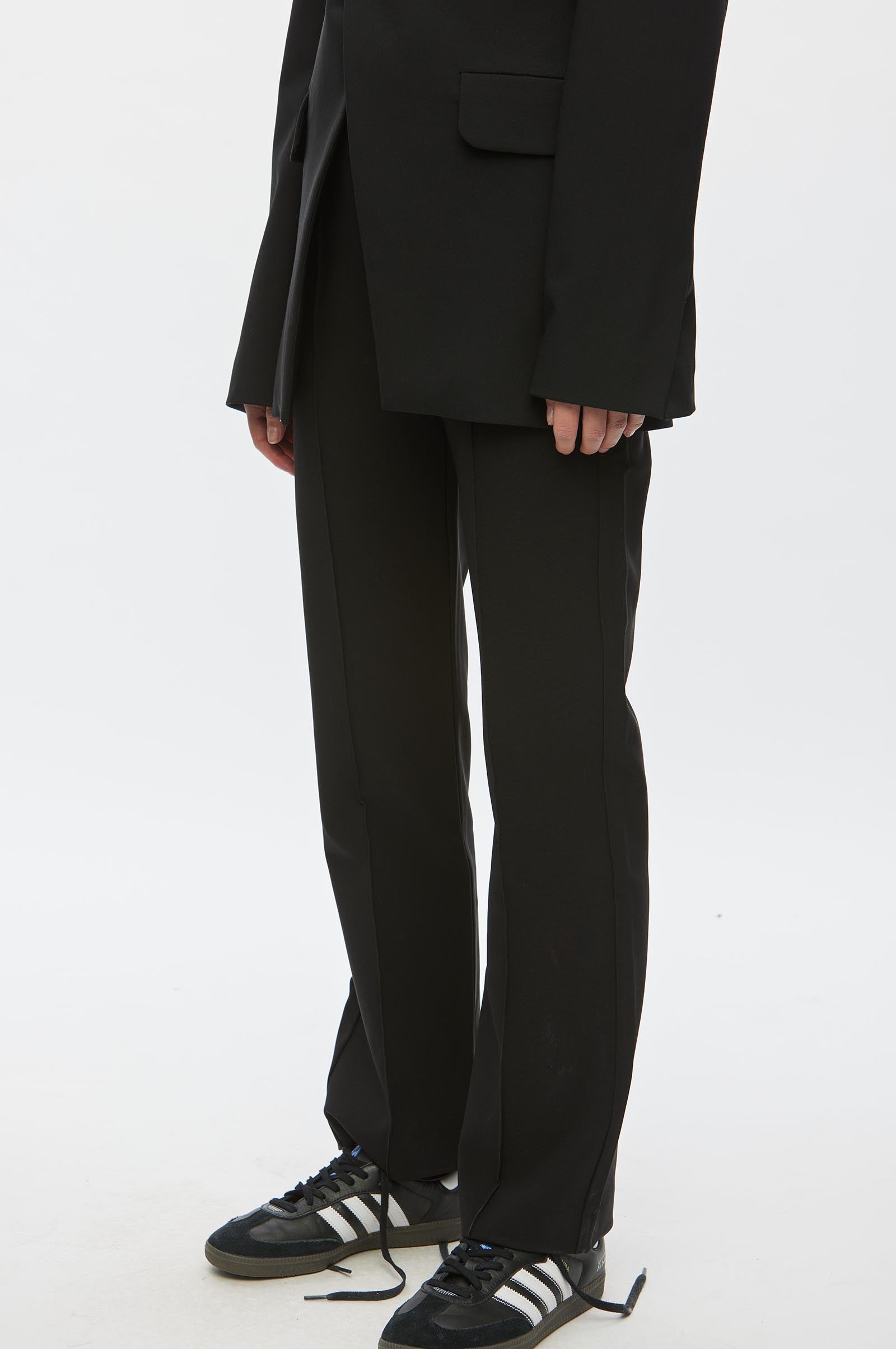 Oval Square OSLuxury Pants TROUSERS 8001 Black