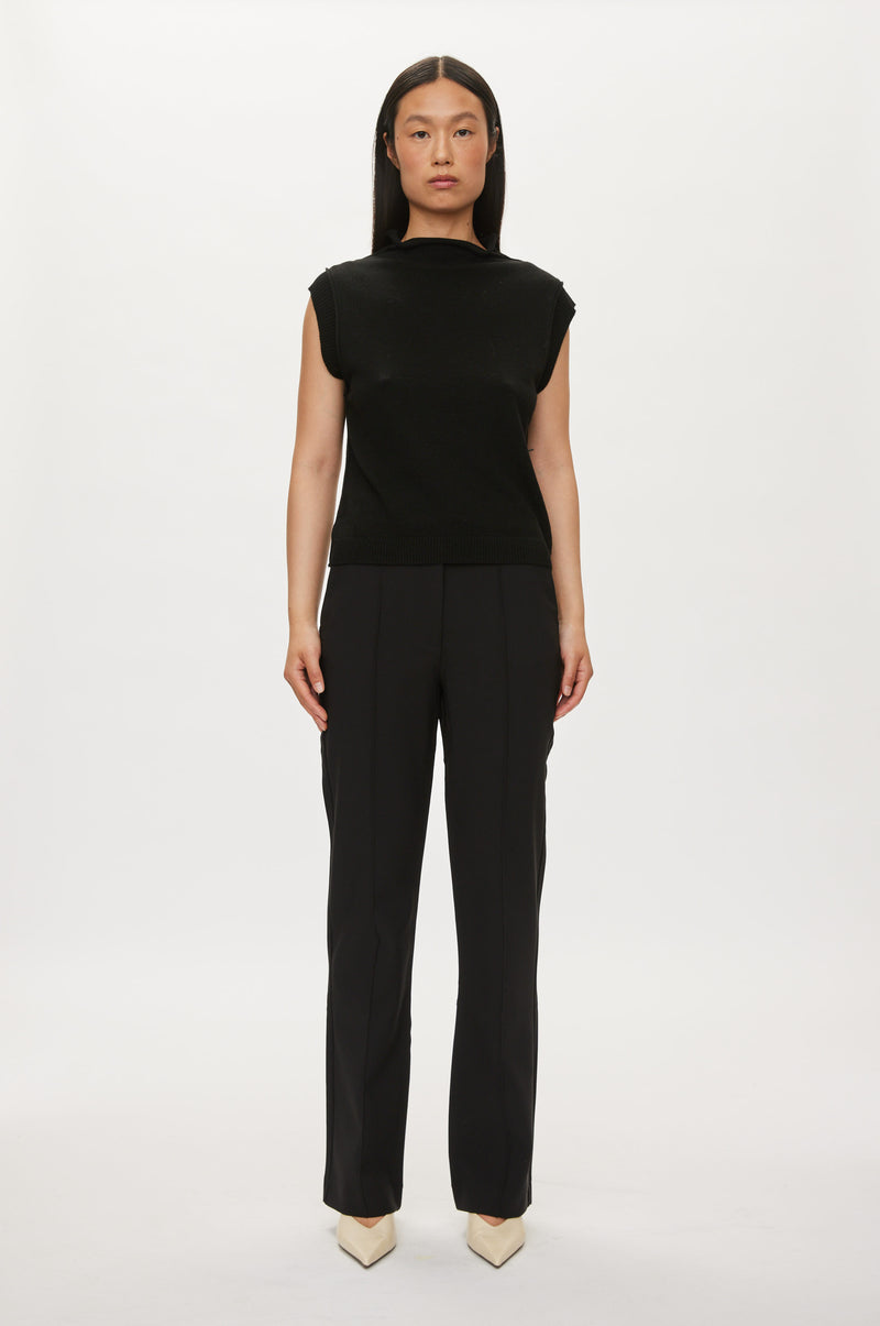 Oval Square OSLuxury Pants TROUSERS 8001 Black