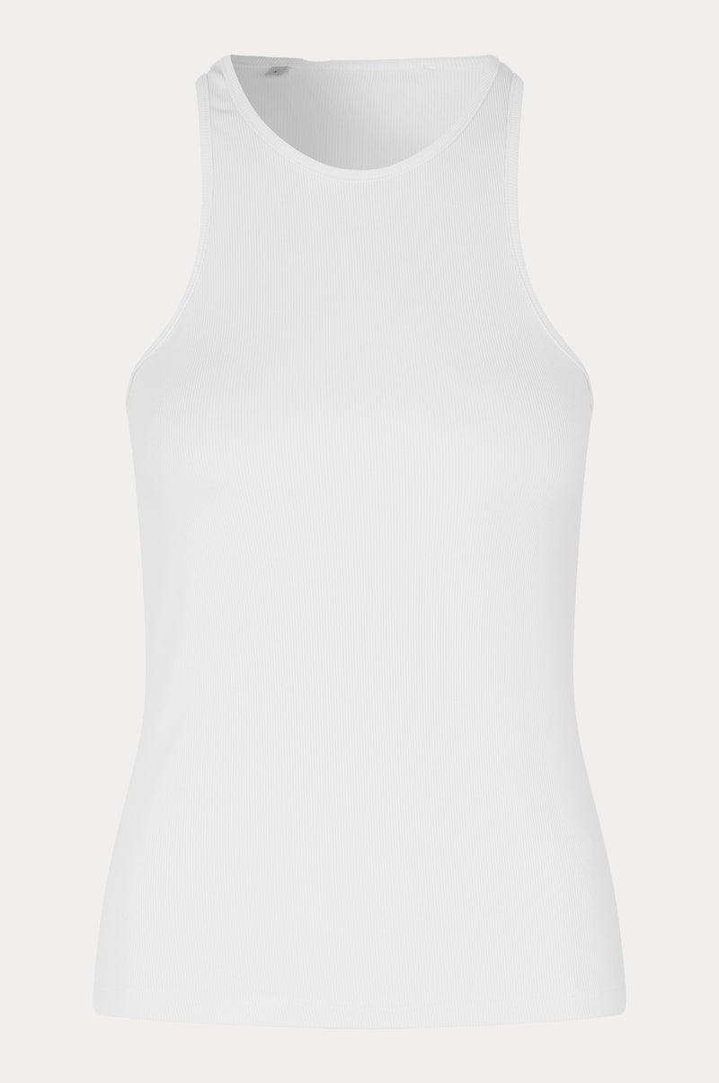 Oval Square OSParty tank top TOP 1001 White