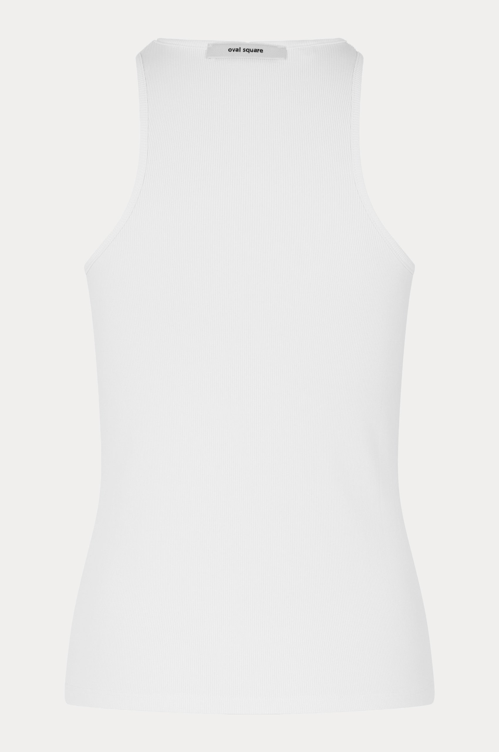 Oval Square OSParty tank top TOP 1001 White