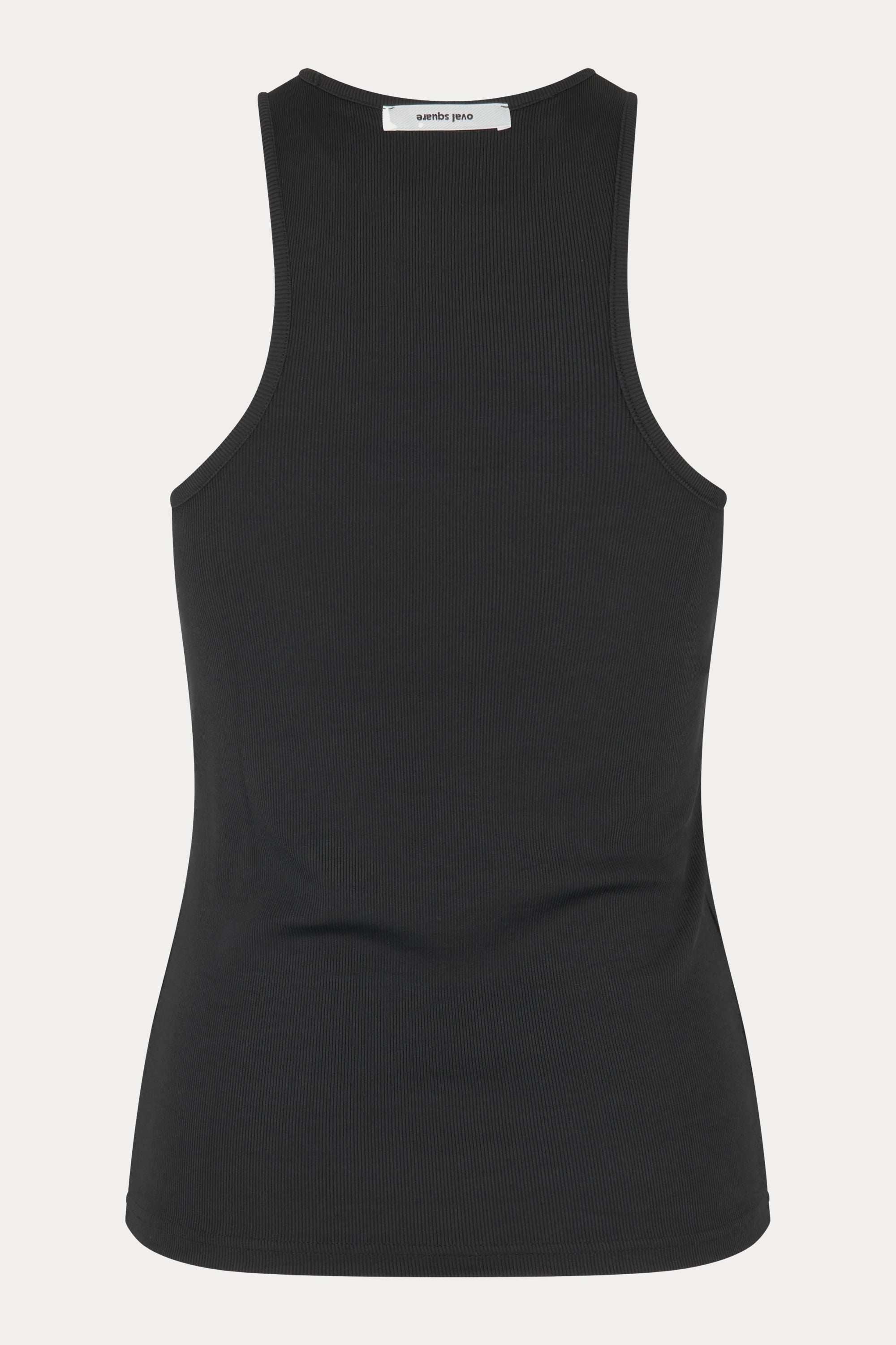 Oval Square OSParty tank top TOP 8001 Black