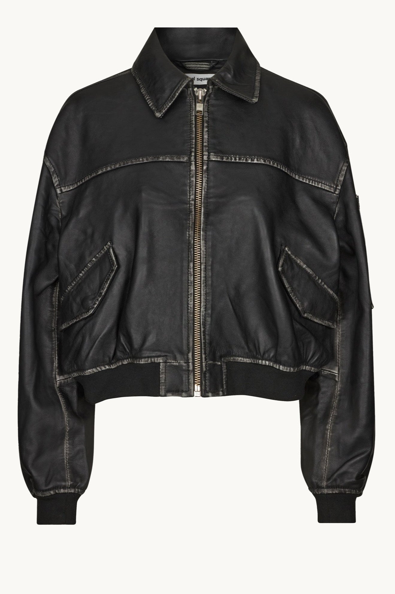 OSRocker Leather Bomber – oval square