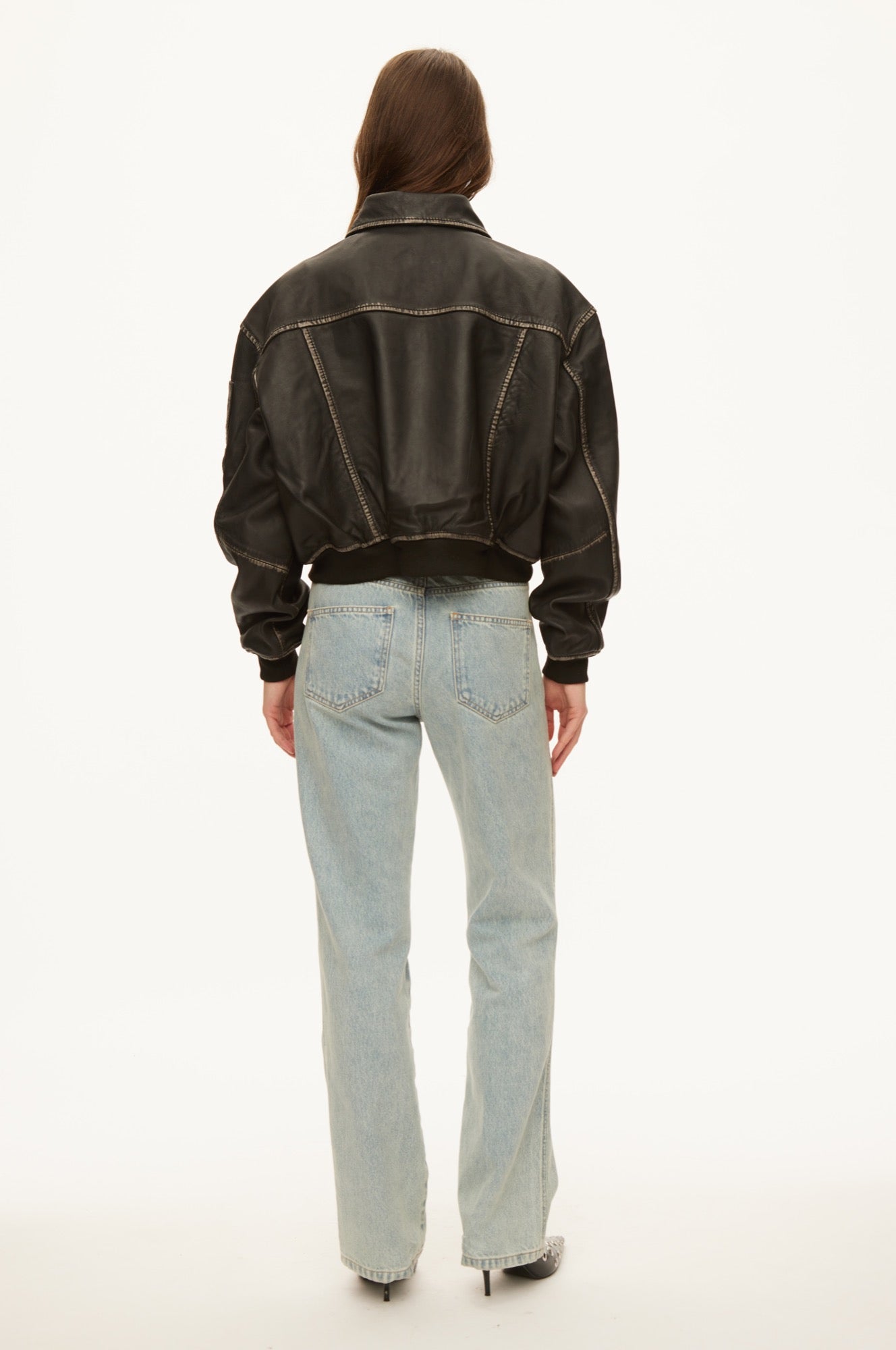 OSRocker Leather Bomber – oval square