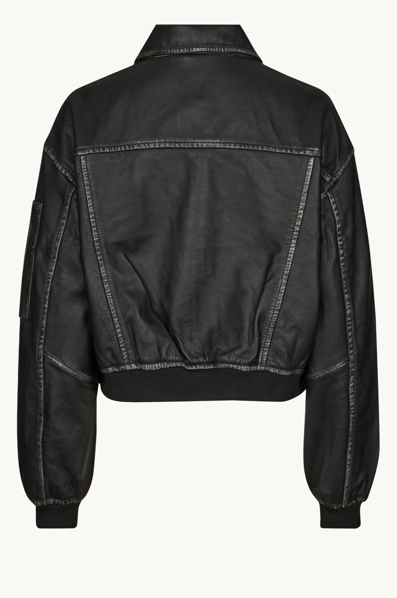 OSRocker Leather Bomber – oval square