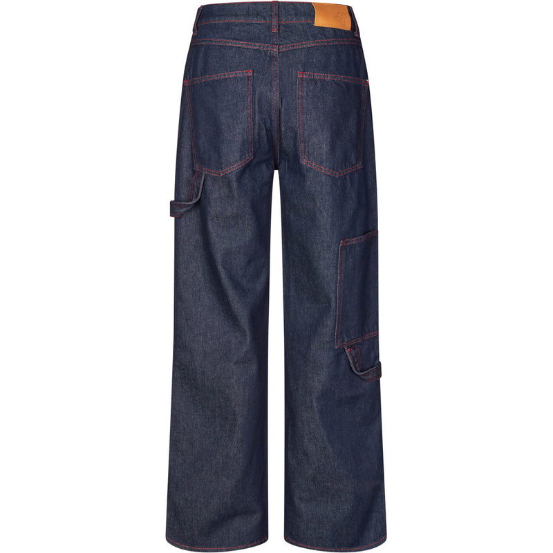 Oval Square Player Jeans 0103 Red JEANS 5014 0103 Raw / Red stitch