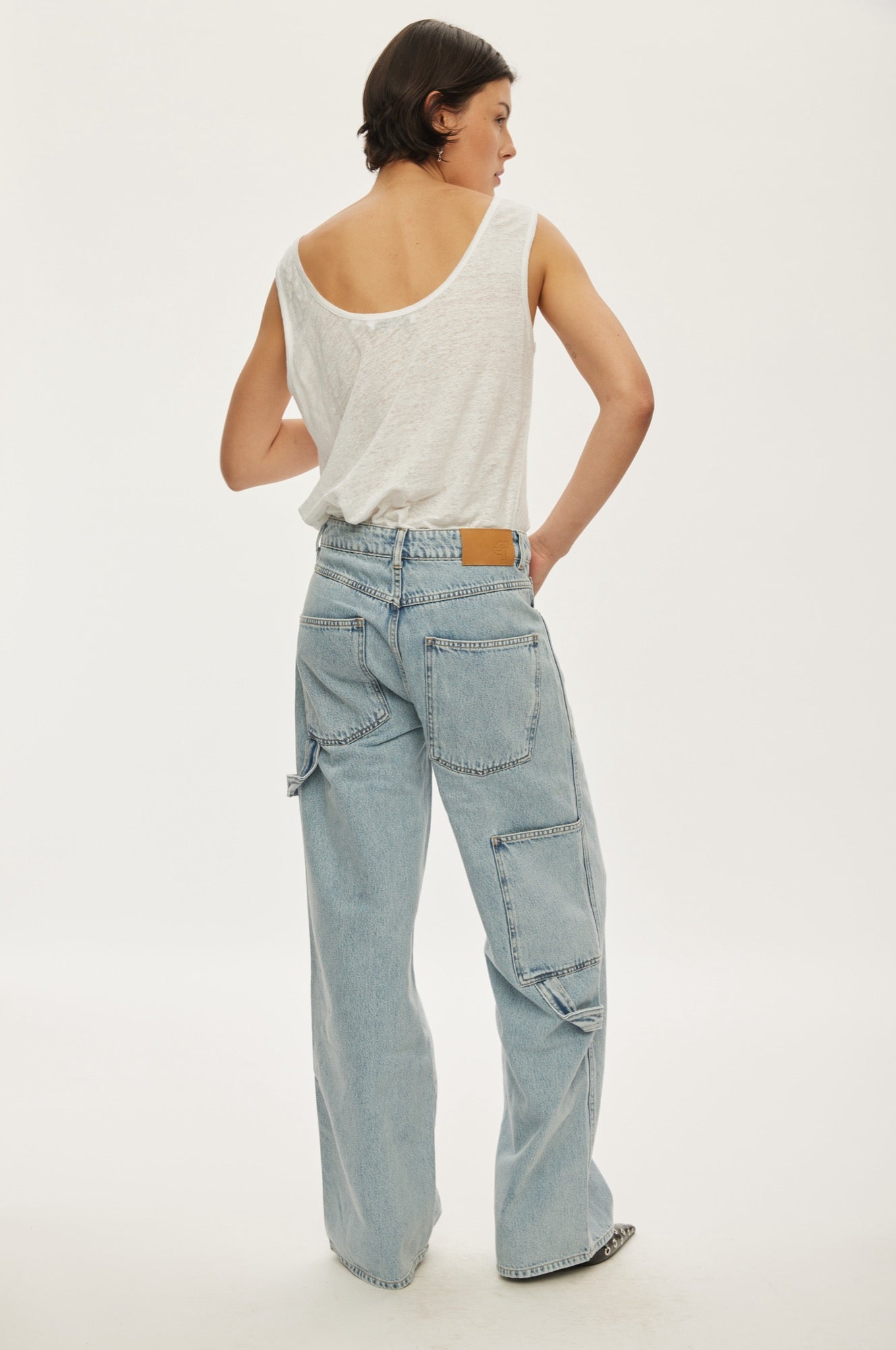 Oval Square Player Jeans 0105 JEANS 5022 0105 Light Blue Wash