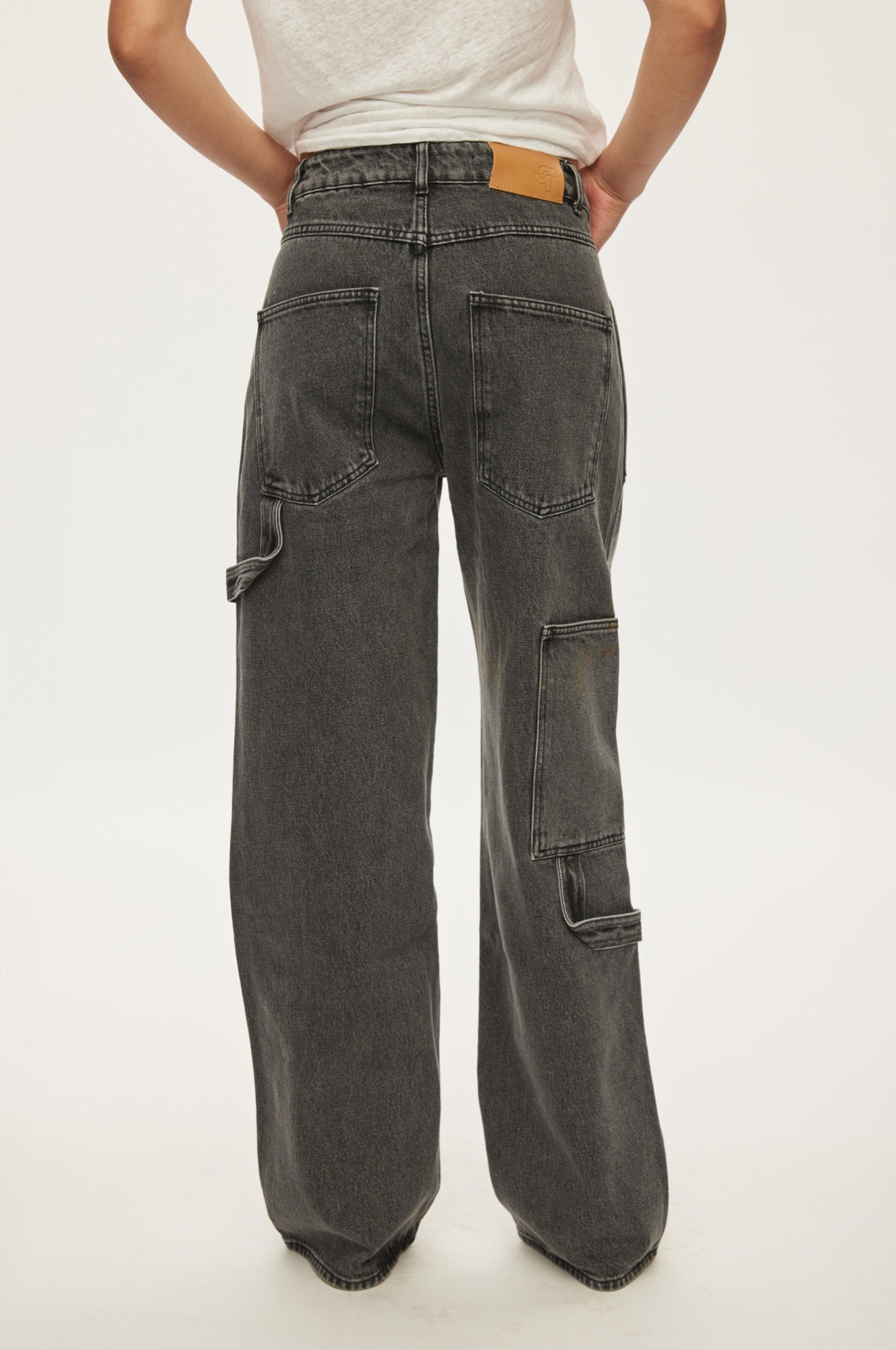 Oval Square Player Jeans 0108 JEANS 7010 0108 Grey Denim
