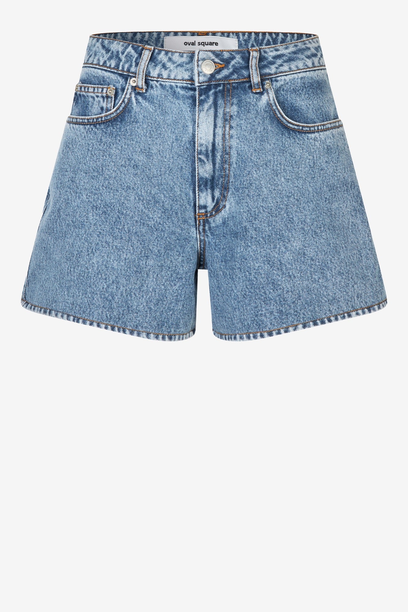Oval Square Ready Denim Shorts SHORTS 5018 0107 Ice Blue Wash