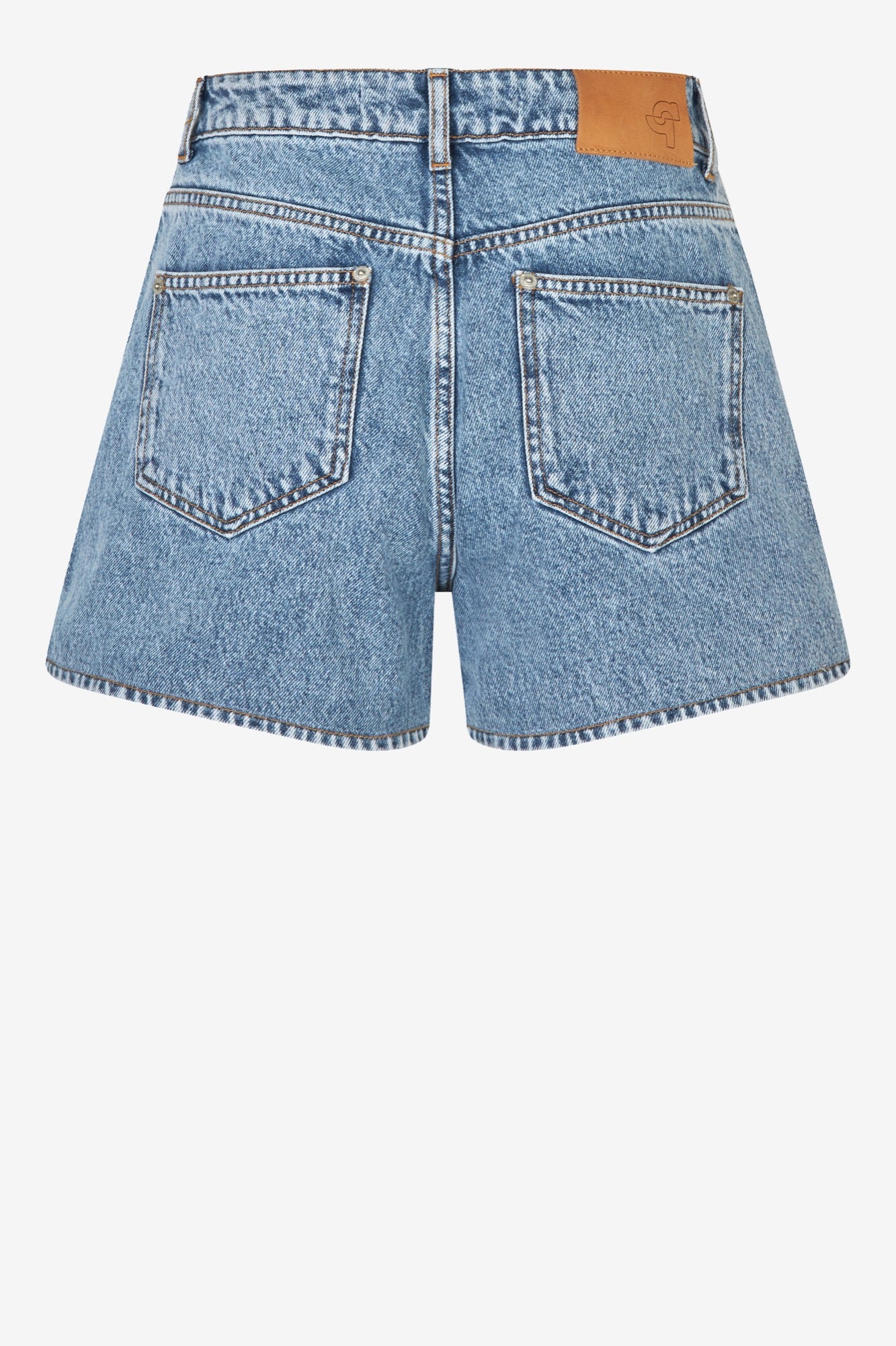 Oval Square Ready Denim Shorts SHORTS 5018 0107 Ice Blue Wash