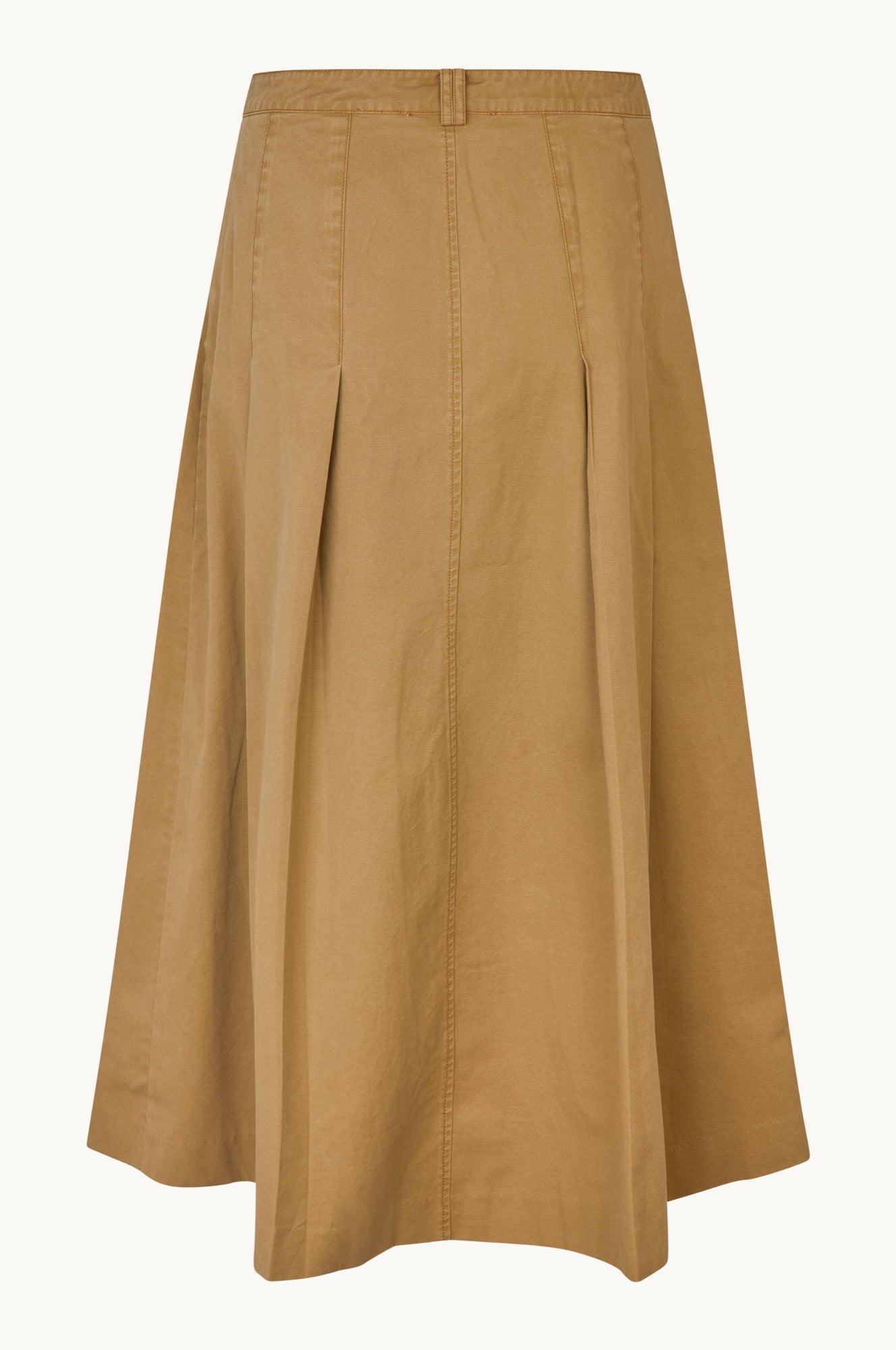 Oval Square Safari skirt SKIRTS Beige