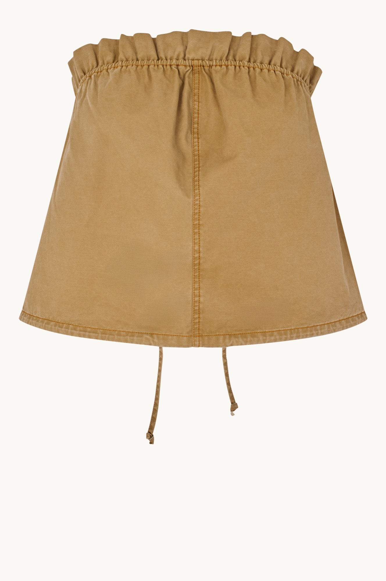 Oval Square Safari top TOP Beige