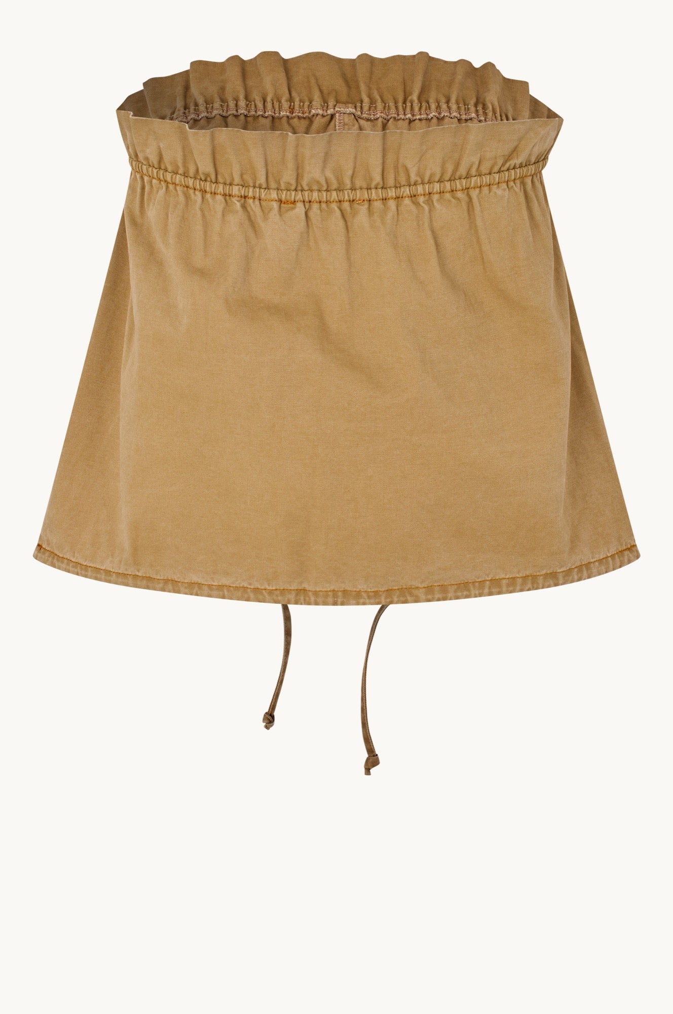Oval Square Safari top TOP Beige