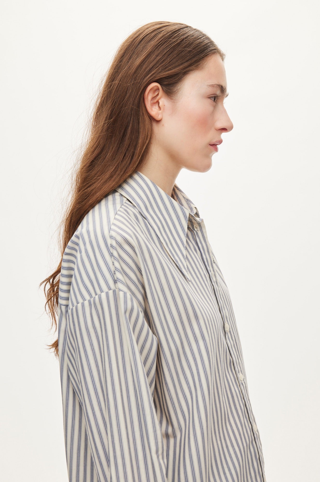 Oval Square Sera shirt SHIRTS Off white stripes