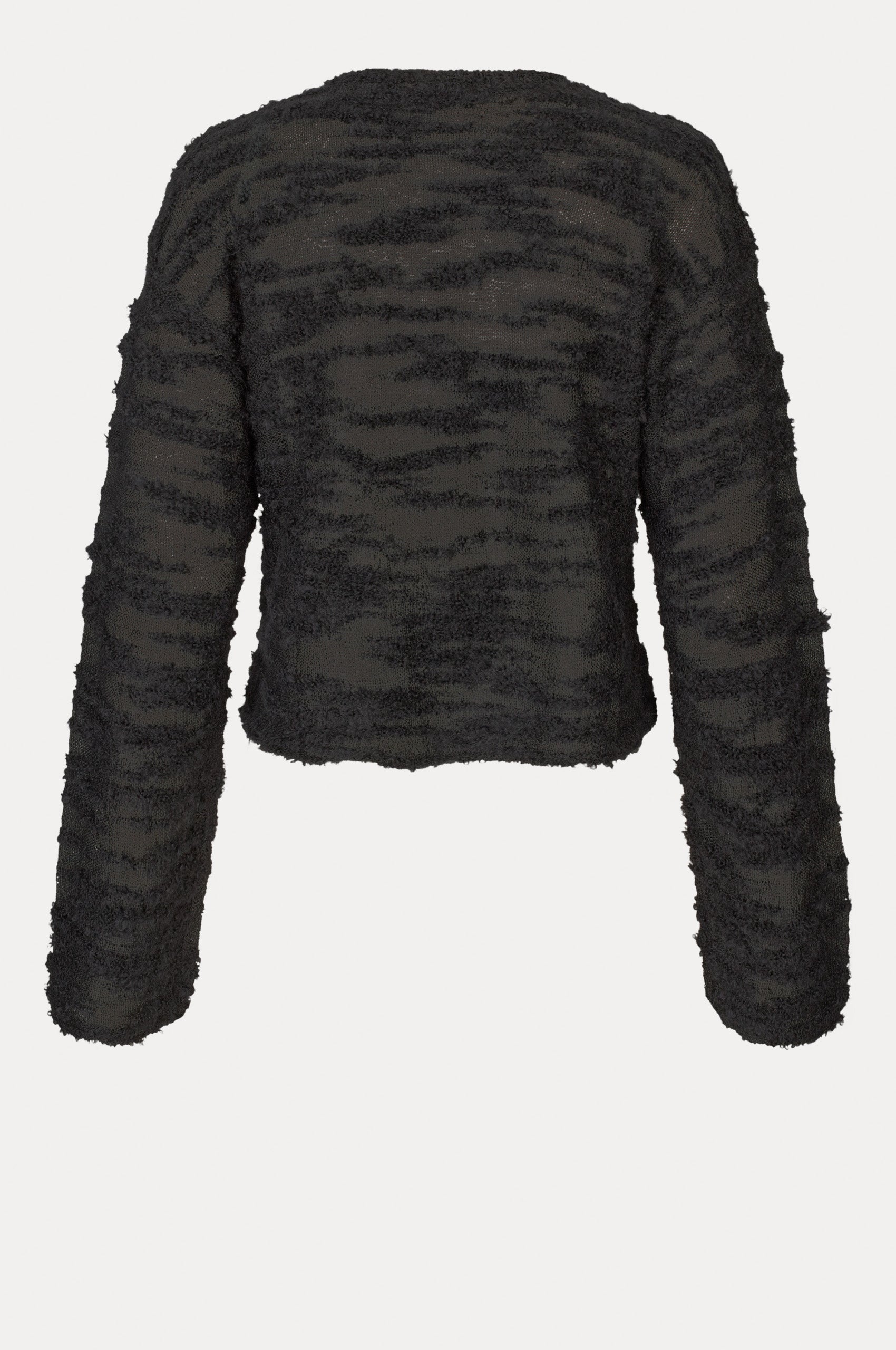 Oval Square Seta Knit Jumper KNITS 8001 Black