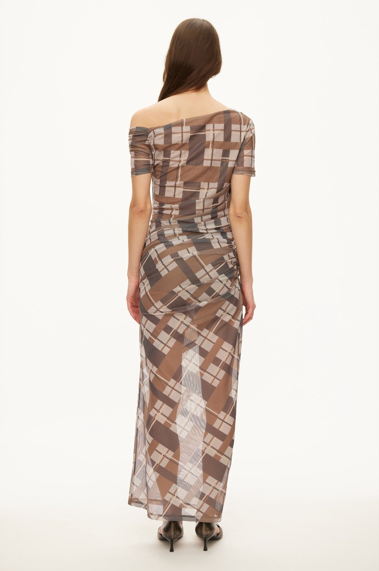 Oval Square Sisi dress DRESSES Checks