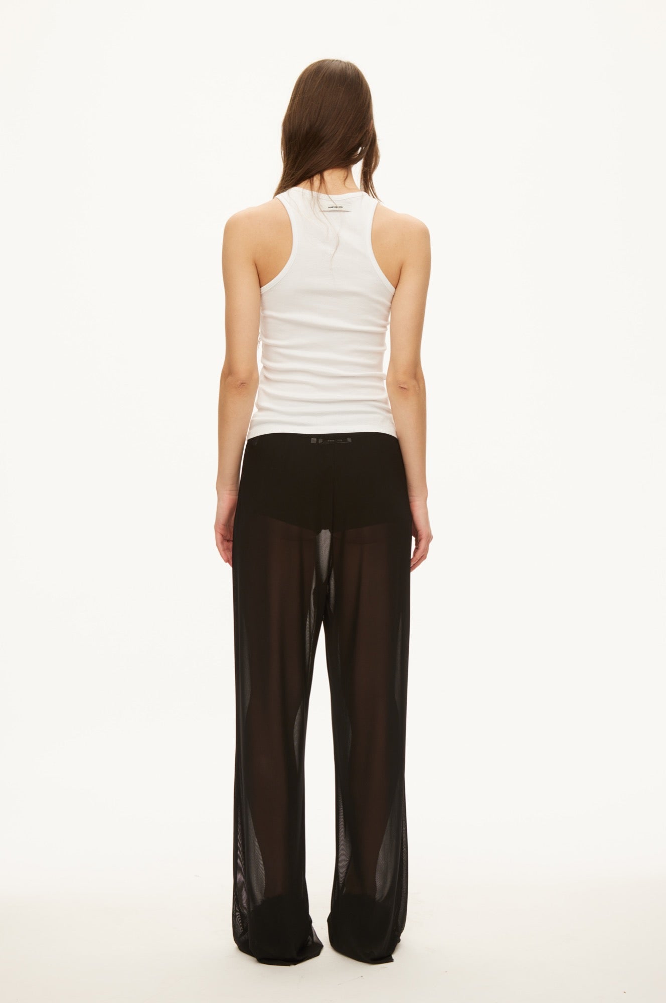 Oval Square Sisi skirt trousers TROUSERS Black