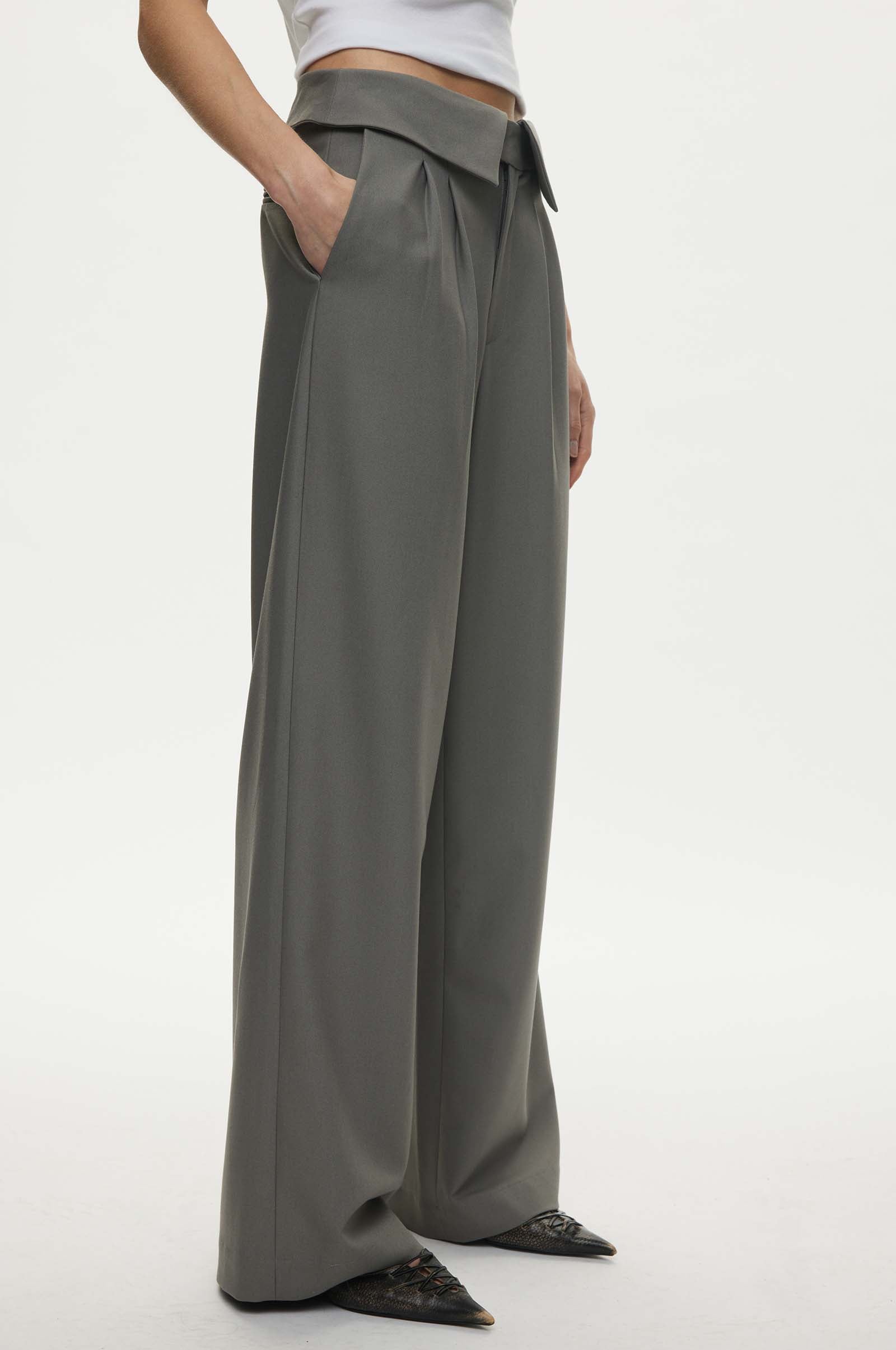 Oval Square Soffy Trousers TROUSERS 7015 Ultimate Grey