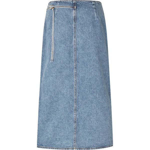 Oval Square Soul Denim Skirt 0107 SKIRTS 5018 0107 Ice Blue Wash