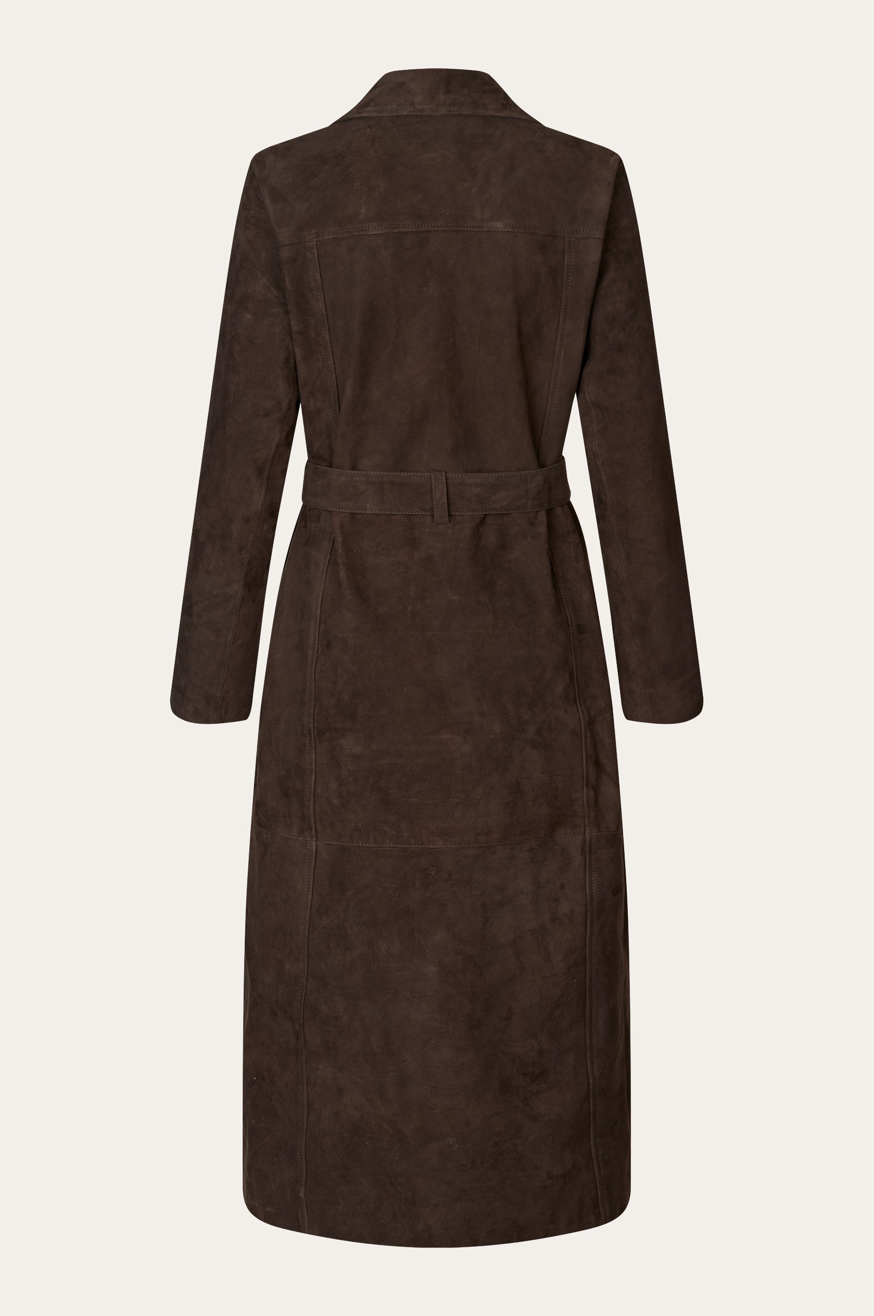 Spirit Suede Coat – oval square