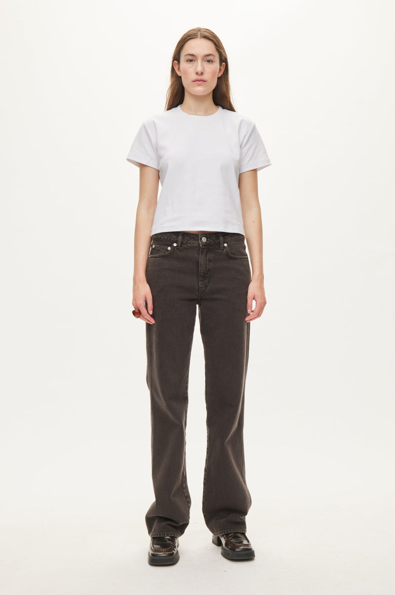 Oval Square Straight jeans JEANS Chocolate Torte