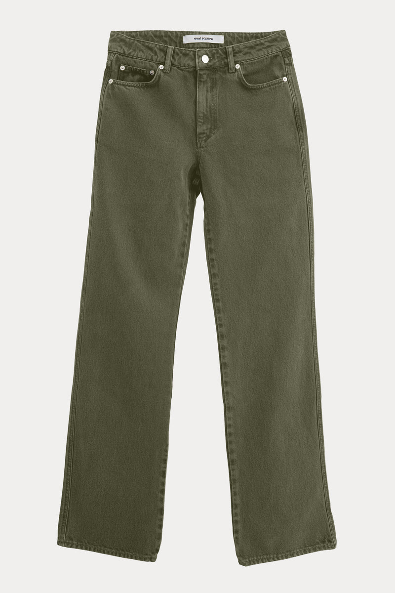Oval Square Straight jeans JEANS Dark Army