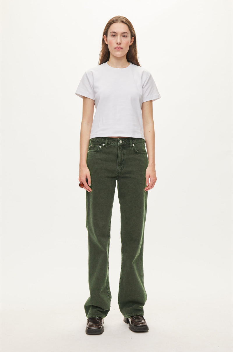 Oval Square Straight jeans JEANS Dark Army