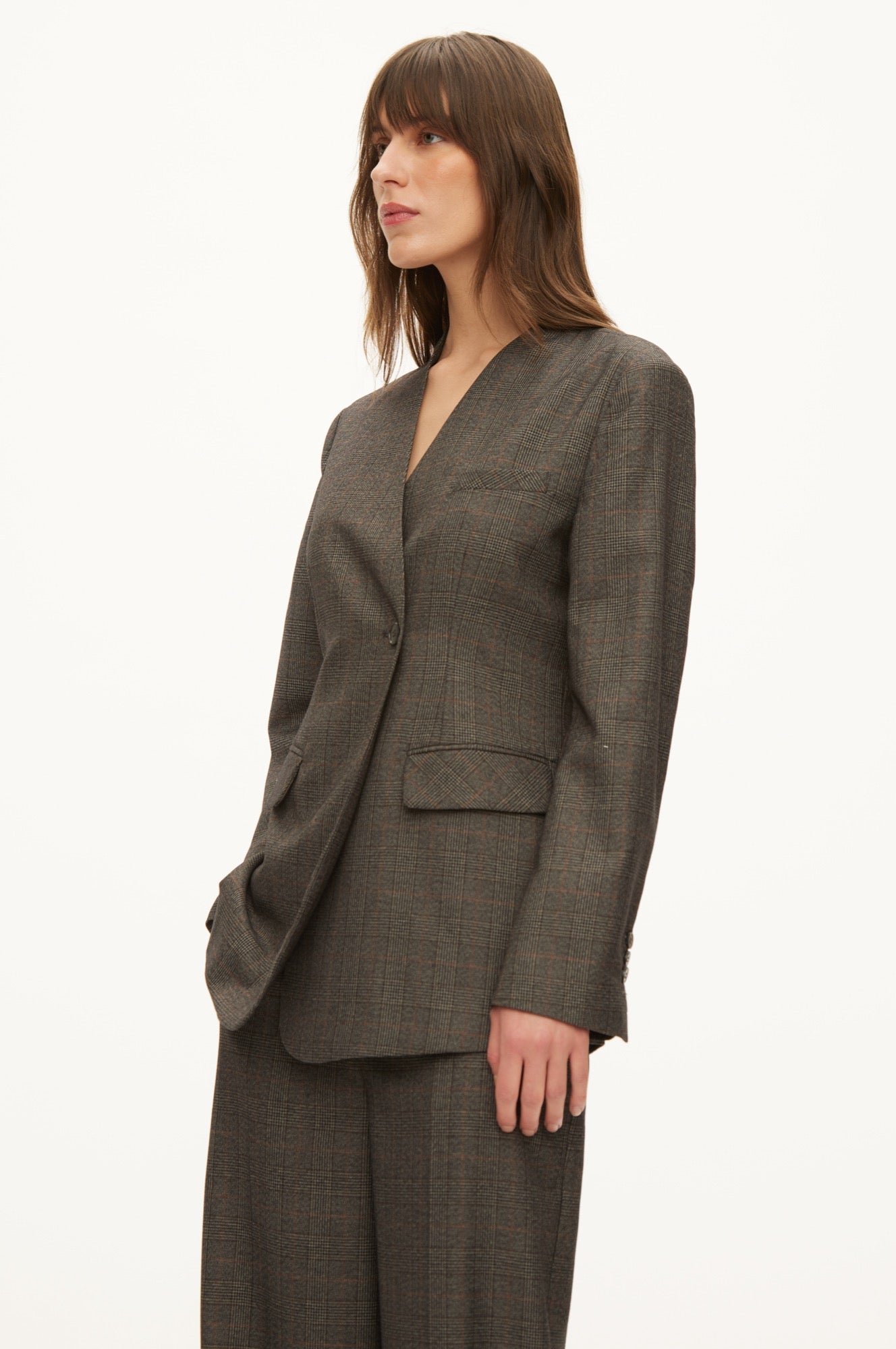 Oval Square Suzi blazer BLAZERS Checks