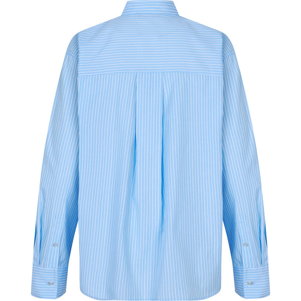 Oval Square Tata Shirt SHIRTS 9059 Cashmere Blue Stripe