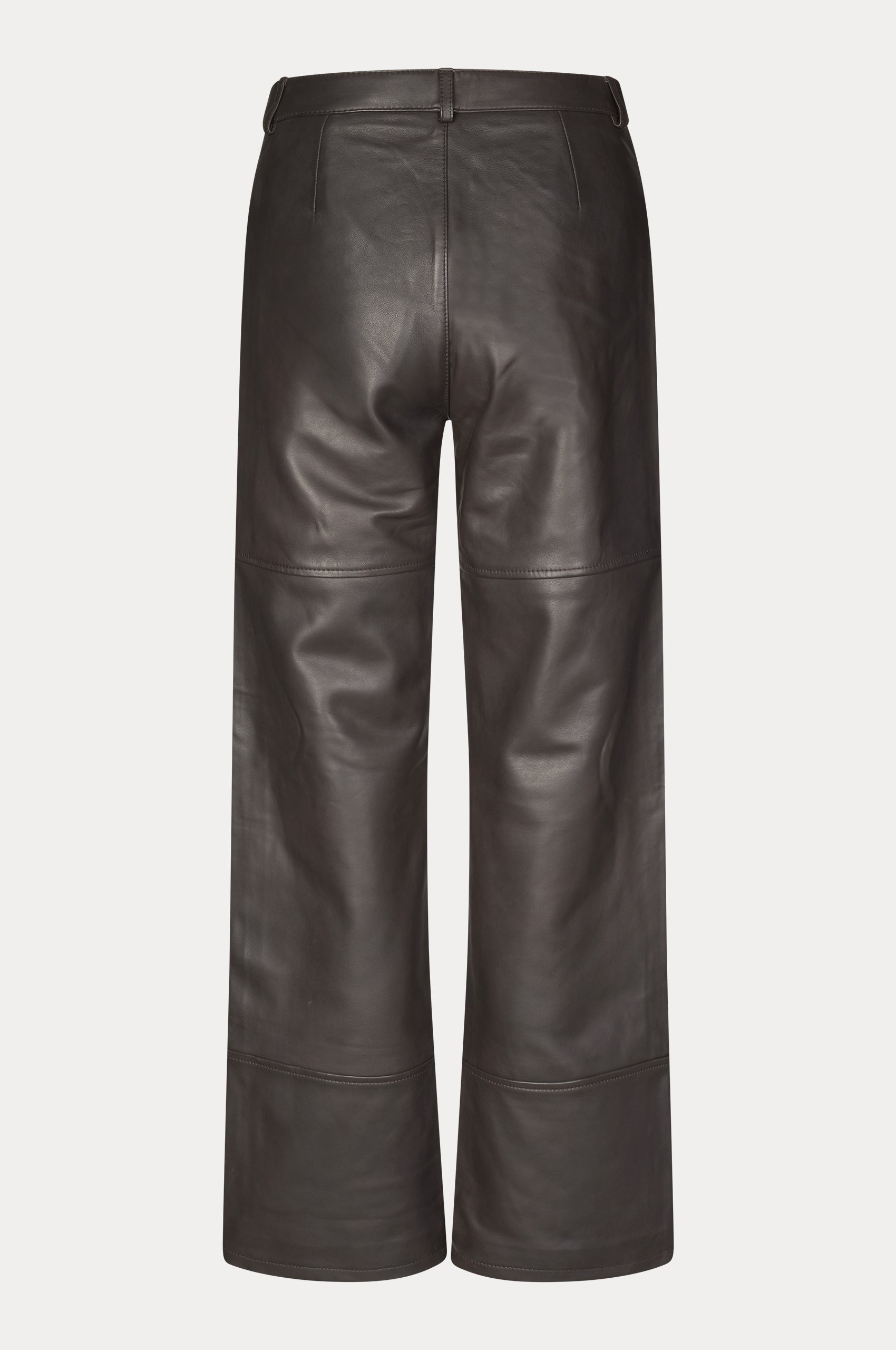 Time Leather Trousers – oval square