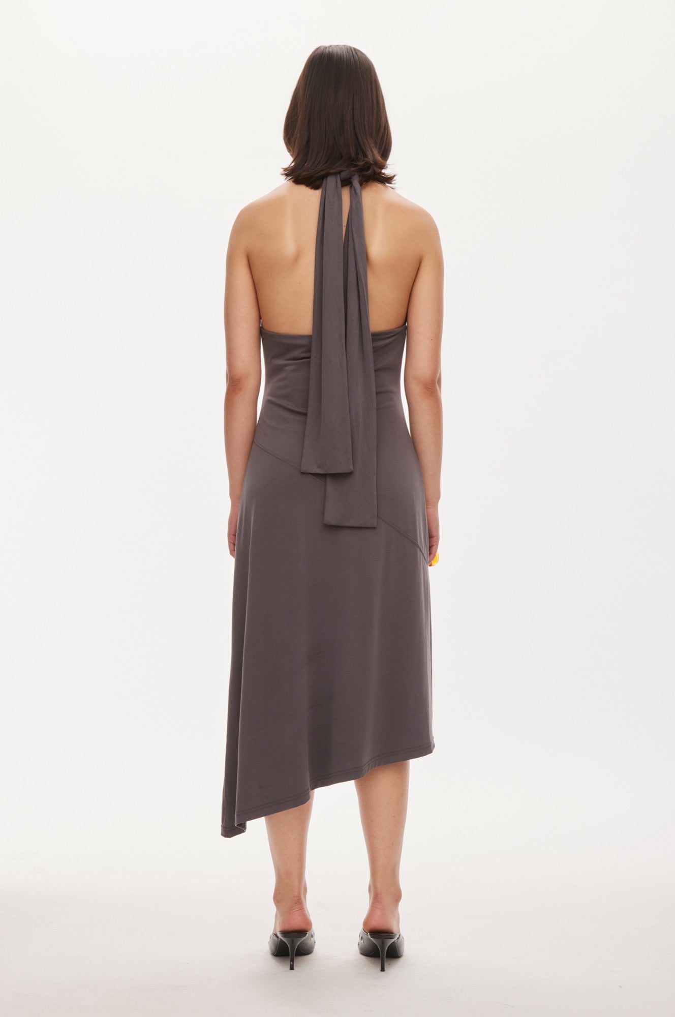 Oval Square Tippi dress DRESSES Dark Grey