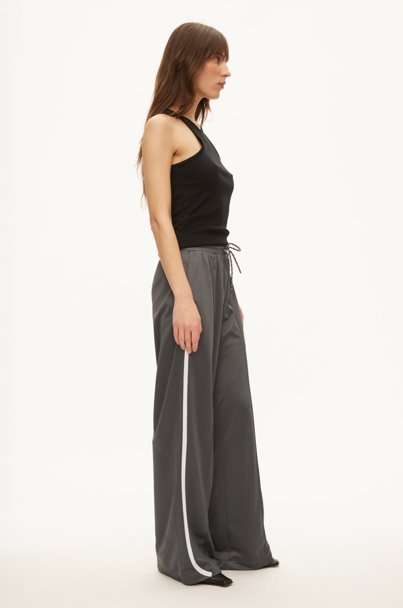Oval Square Tracy track pants TROUSERS Dark Grey