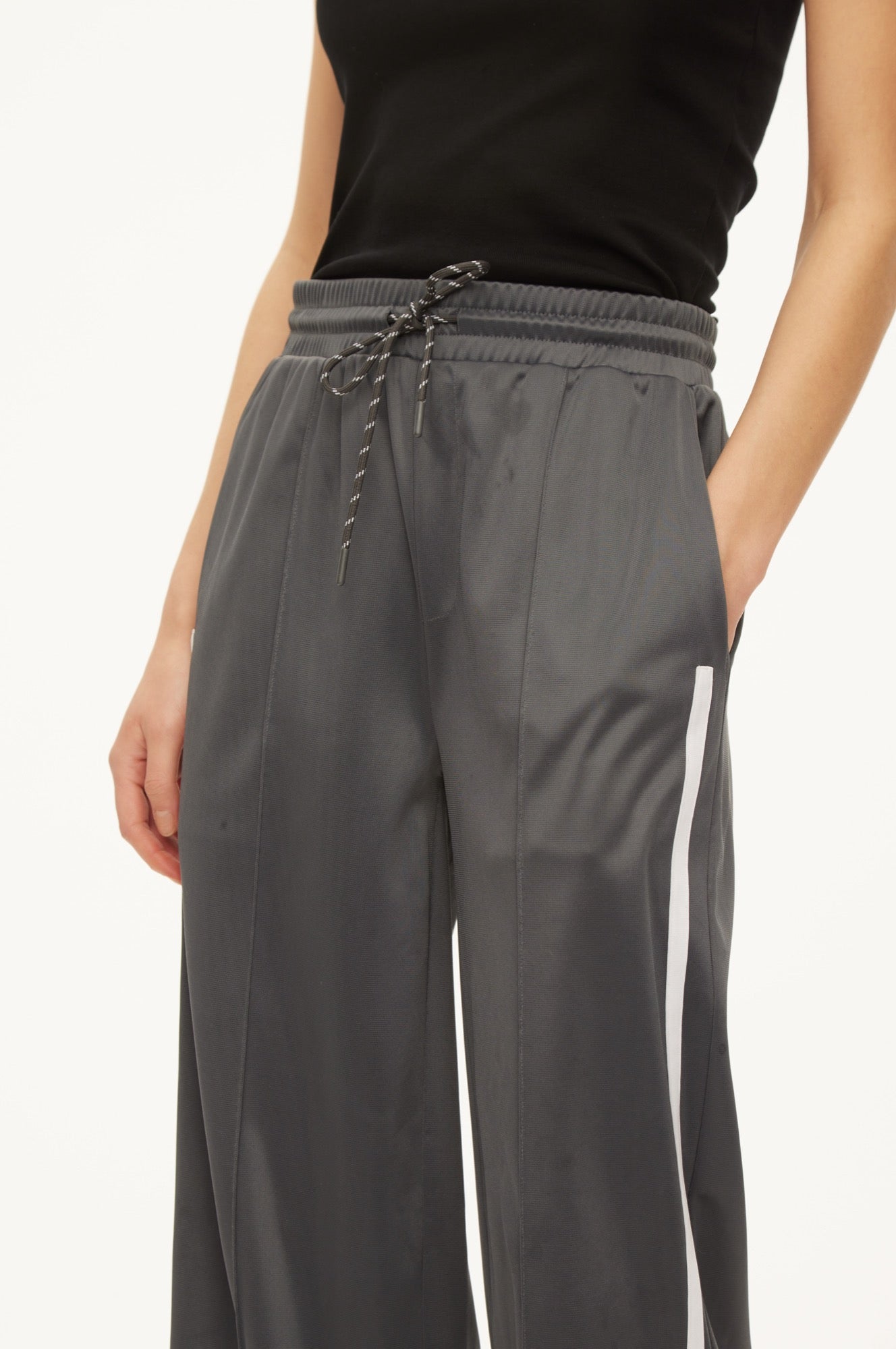 Oval Square Tracy track pants TROUSERS Dark Grey