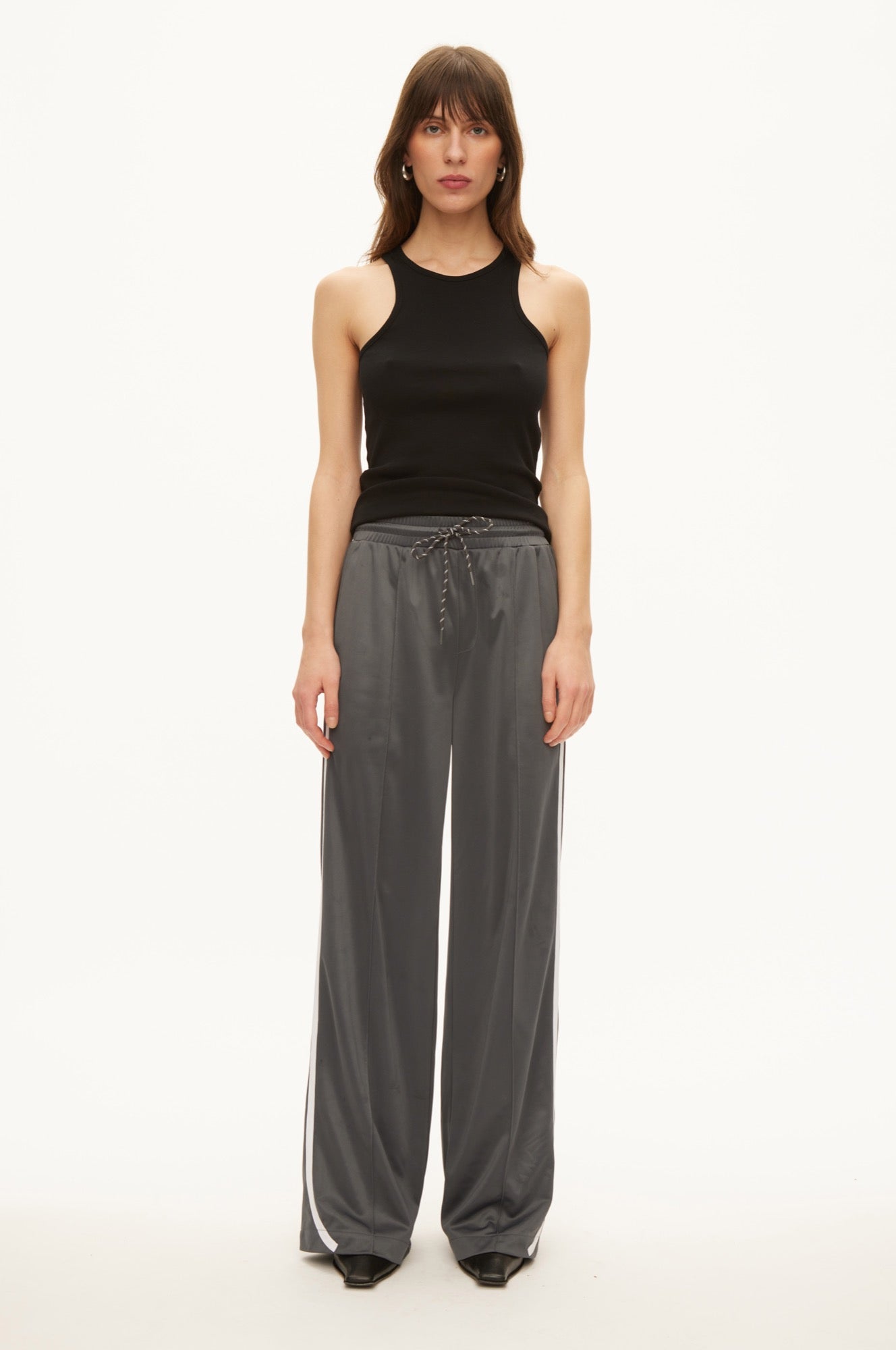 Oval Square Tracy track pants TROUSERS Dark Grey