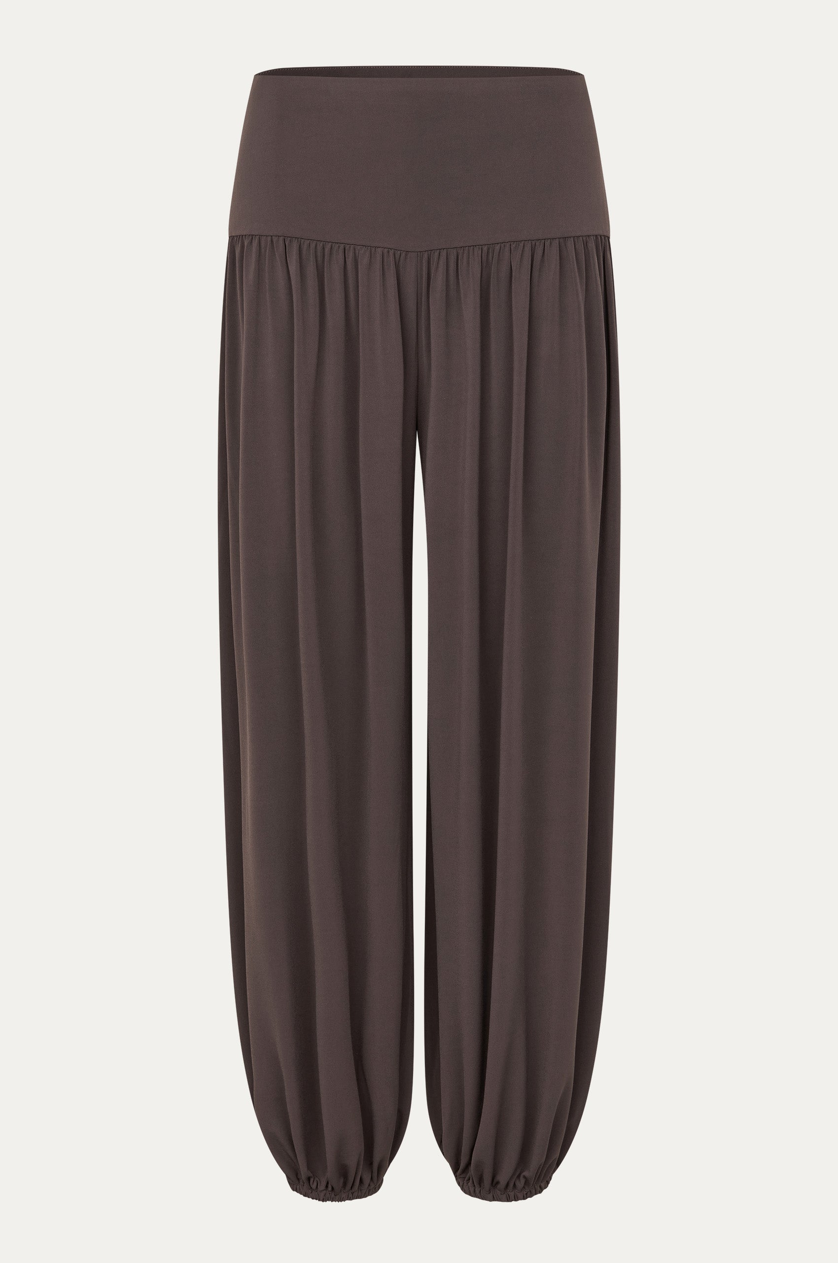 Oval Square Trixi trousers TROUSERS Chocolate Torte
