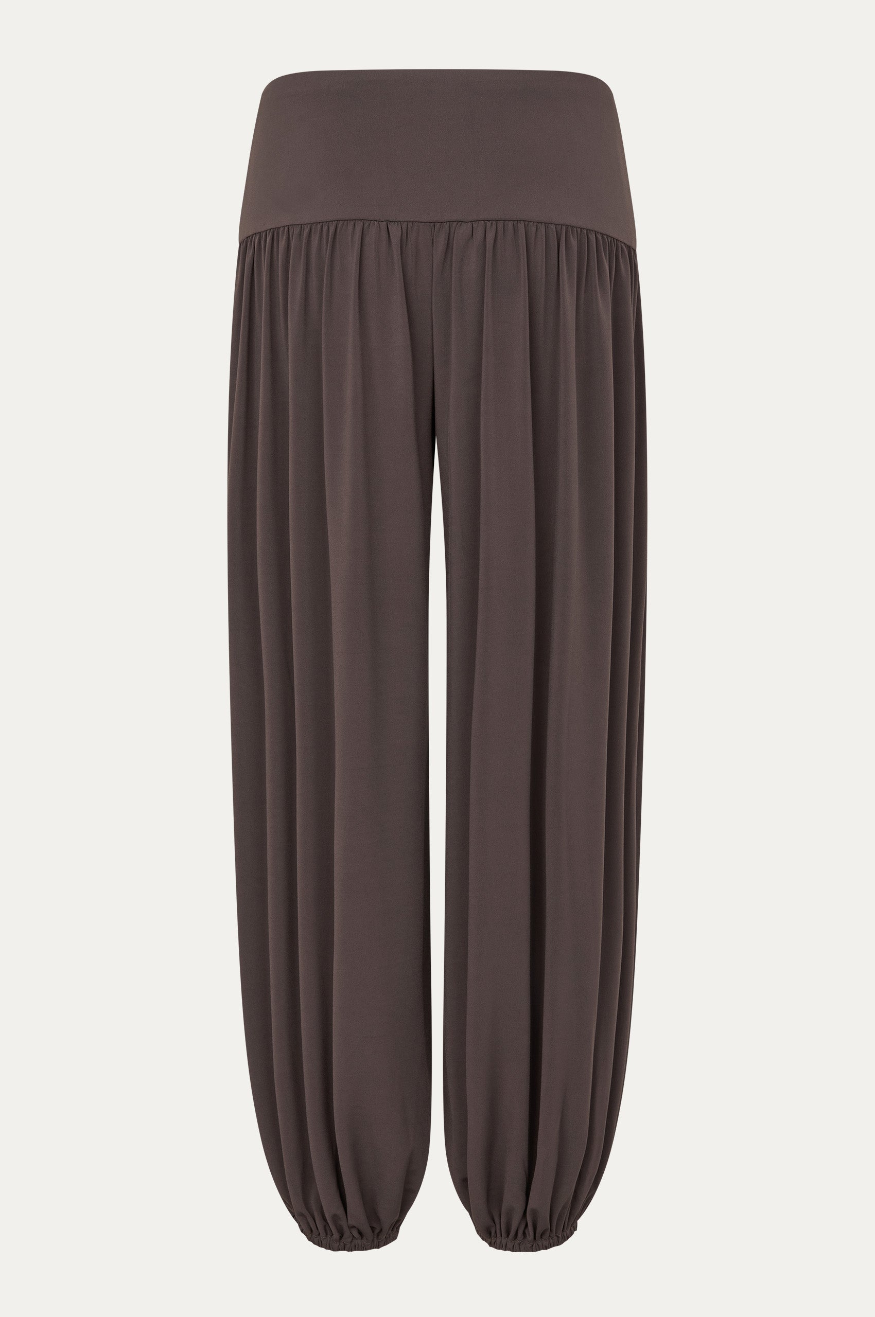Oval Square Trixi trousers TROUSERS Chocolate Torte