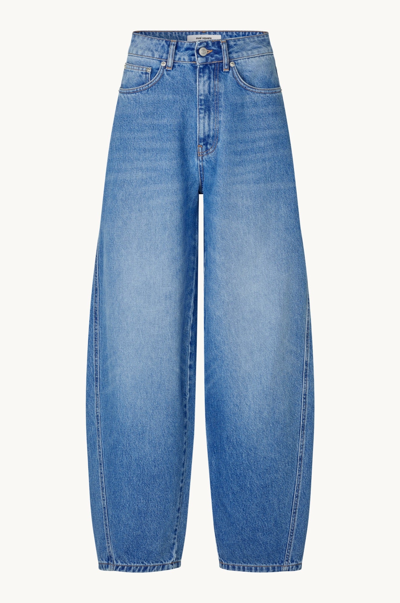 Oval Square Twist jeans JEANS Light Blue