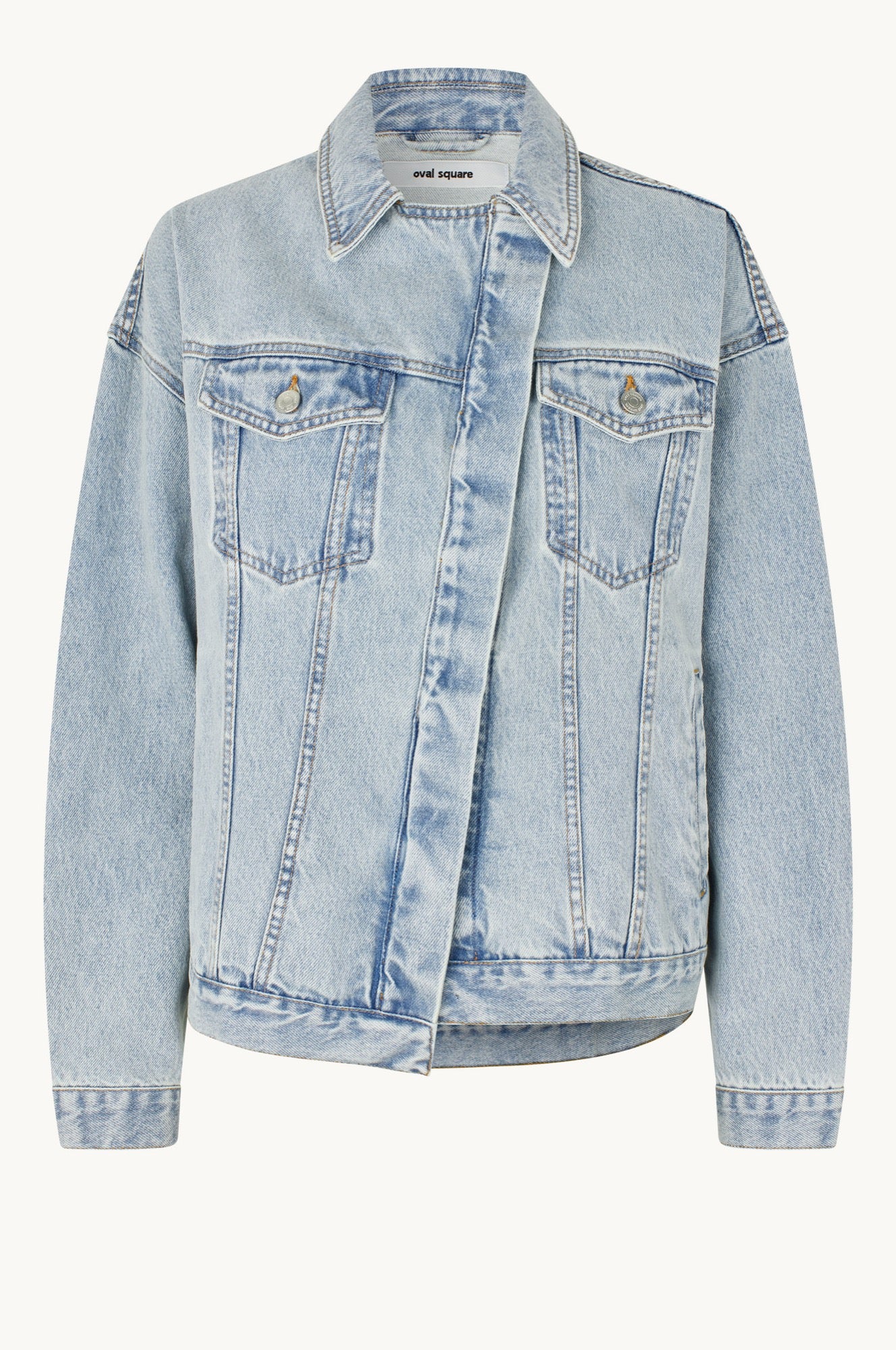 Oval Square Uno jacket JACKETS Blue