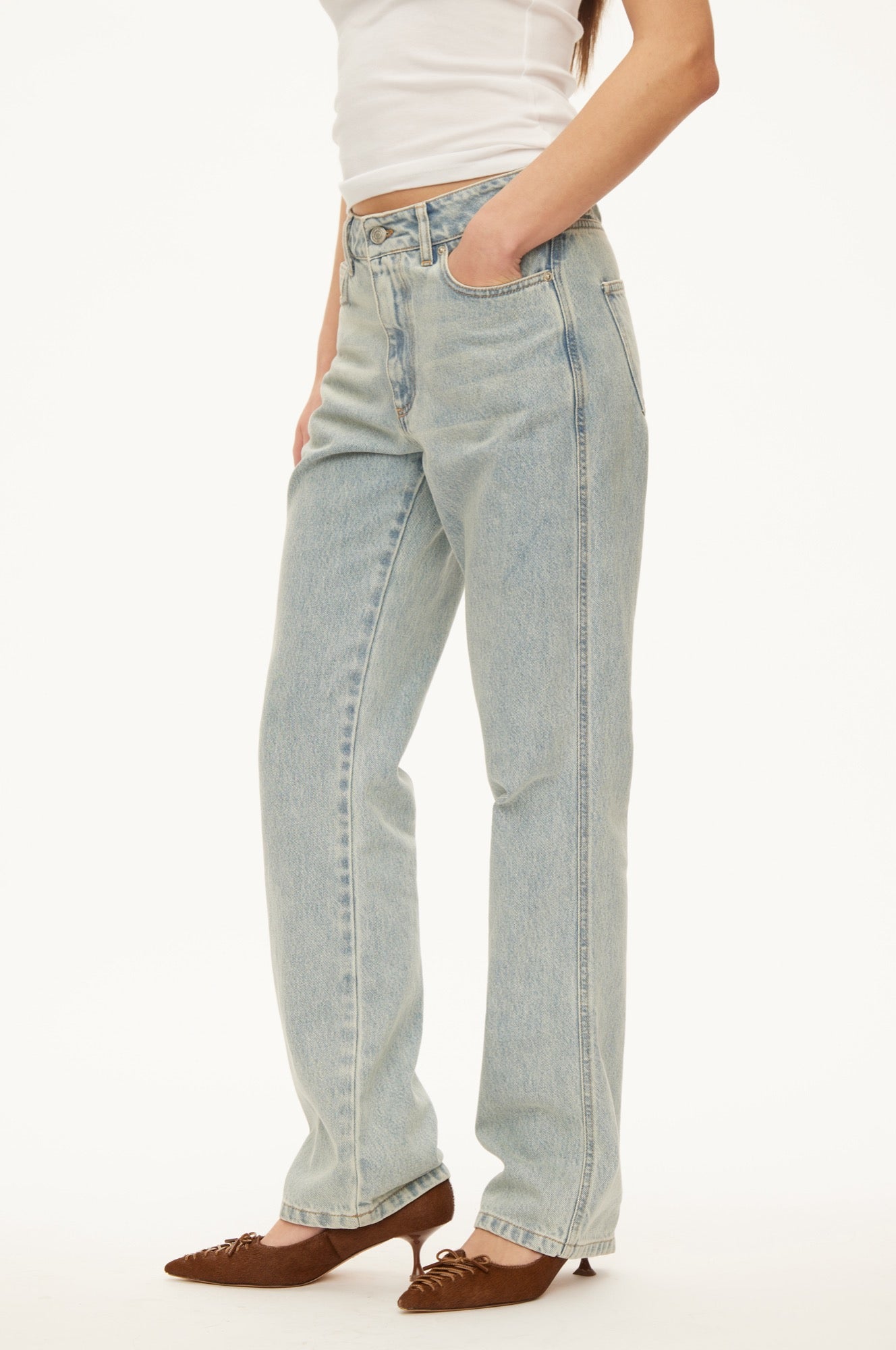 Oval Square Uno jeans JEANS Blue