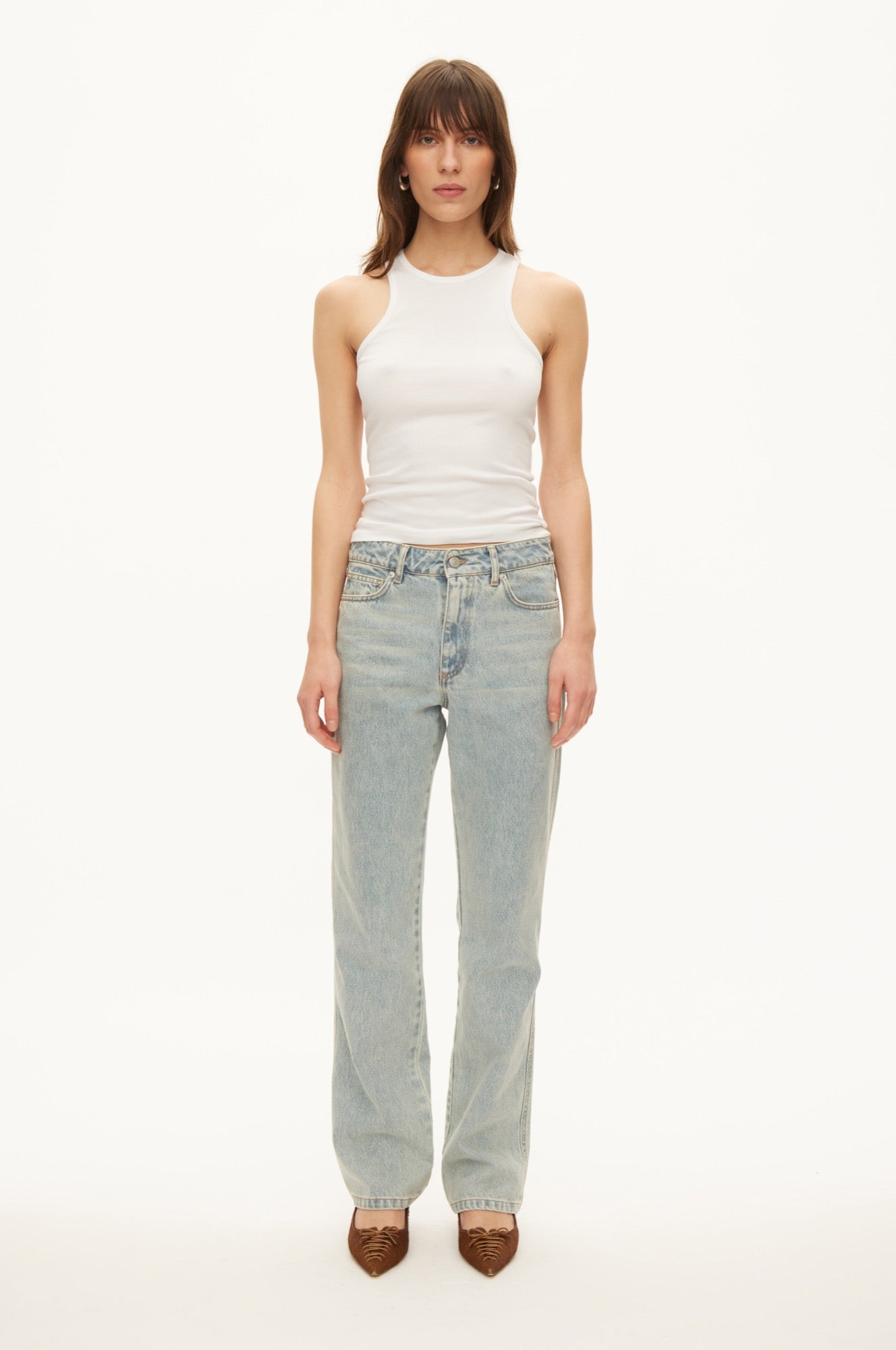 Oval Square Uno jeans JEANS Blue
