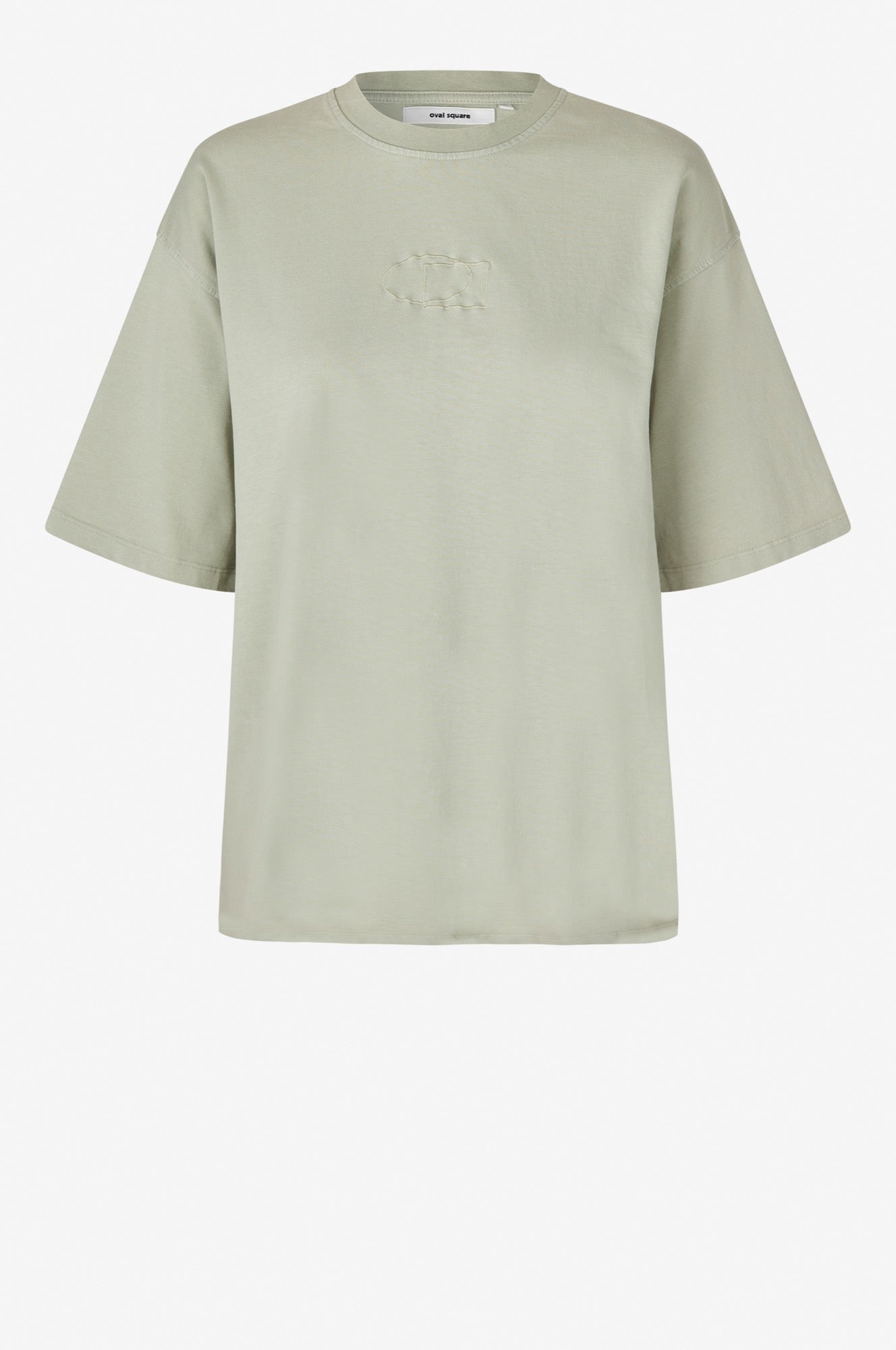 Oval Square Wash Oversized Tee TEE 4020 Desert Sage Washed