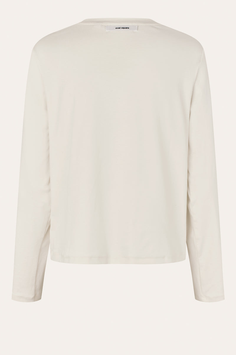 Oval Square Willa LS Tee TEE 1002 Off White