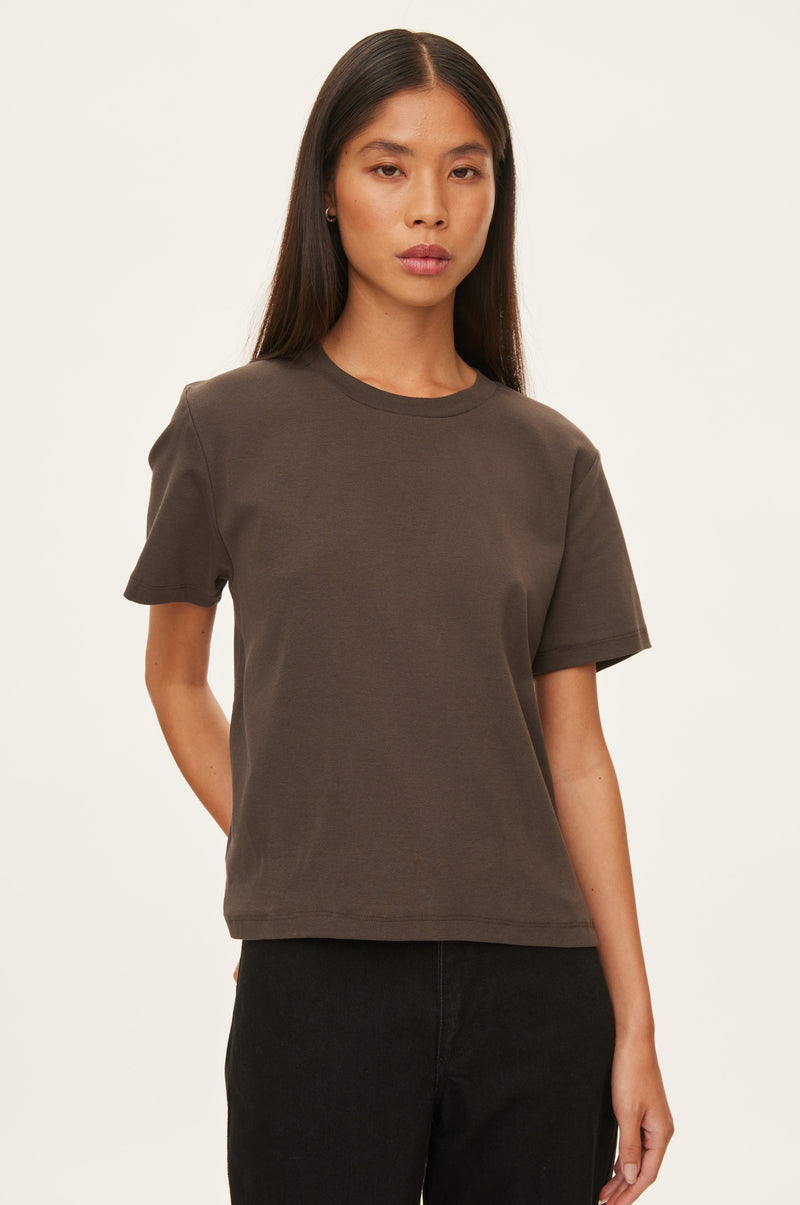 Oval Square Willa Tee TEE 7021 Antracite