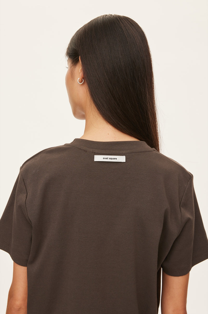 Oval Square Willa Tee TEE 7021 Antracite