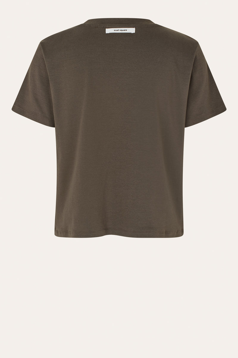 Oval Square Willa Tee TEE 7021 Antracite