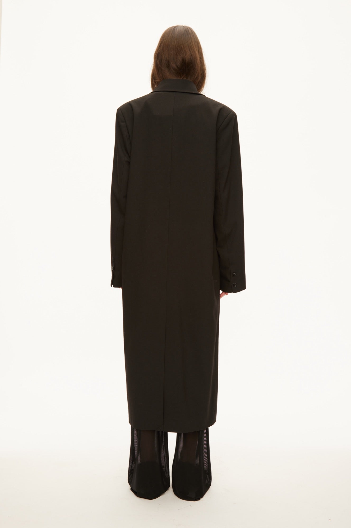 Oval Square Yoko blazer coat BLAZERS Black