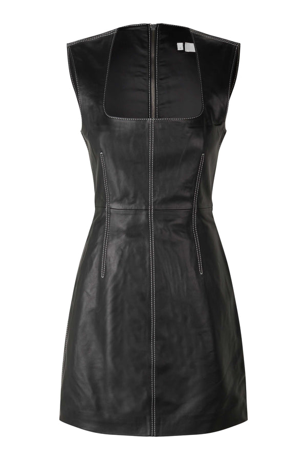 OSRains Leather Dress