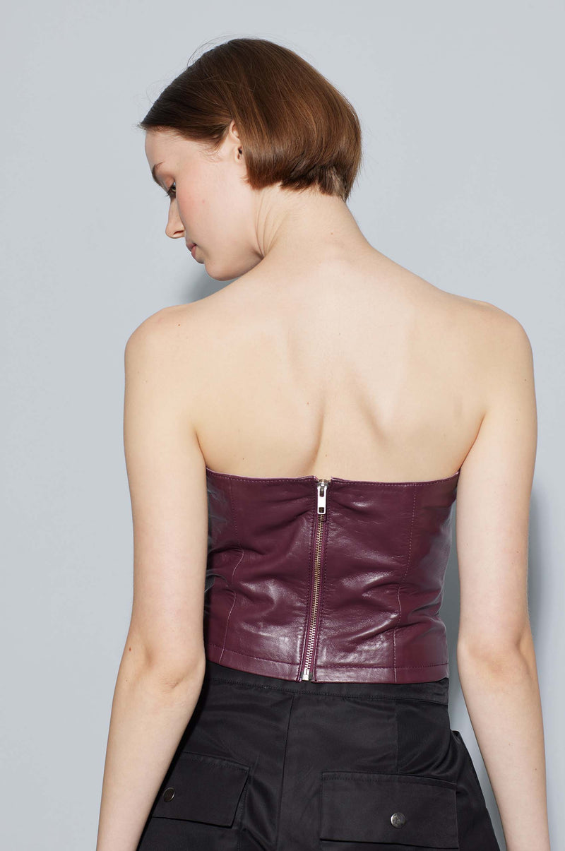 Reflection Leather Top