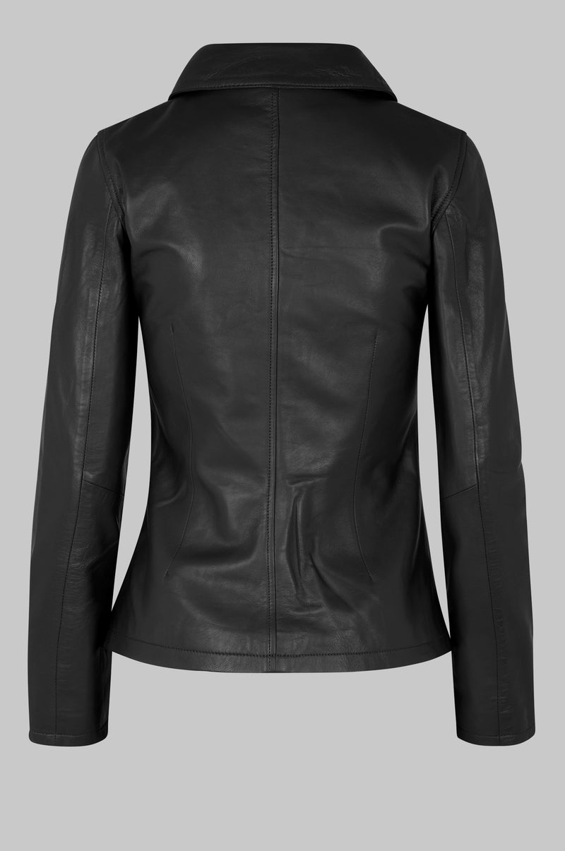 Deep Leather Blouse